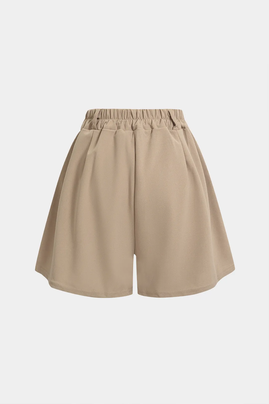 Pleated High Waist Shorts sold by Micas product image thumbnail 2