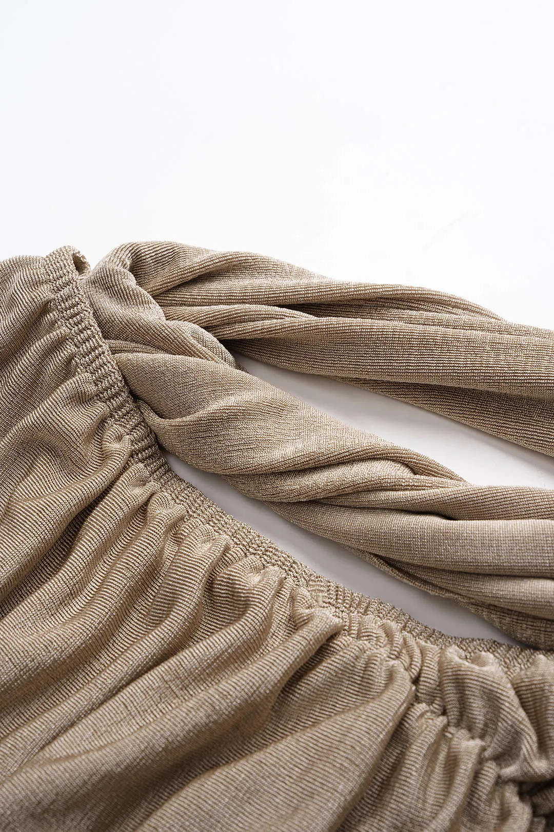 Round Neck Ruched Twist Knot Tank Top sold by Micas product image thumbnail 3