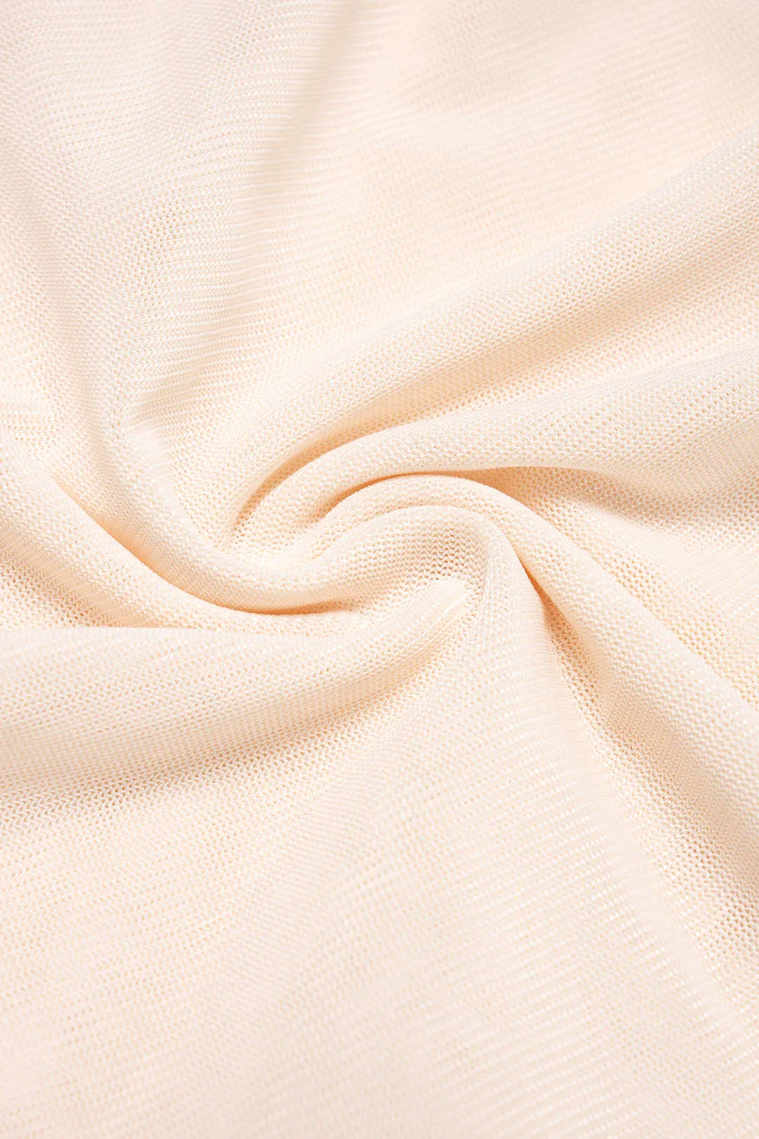 Mesh Draped Neck Short Sleeve T-Shirt sold by Micas product image thumbnail 5