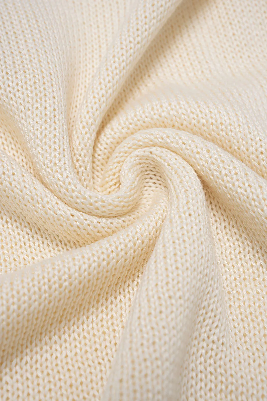 Knit Sequin Crossed Backless Sleeveless Dress sold by Micas product image thumbnail 4