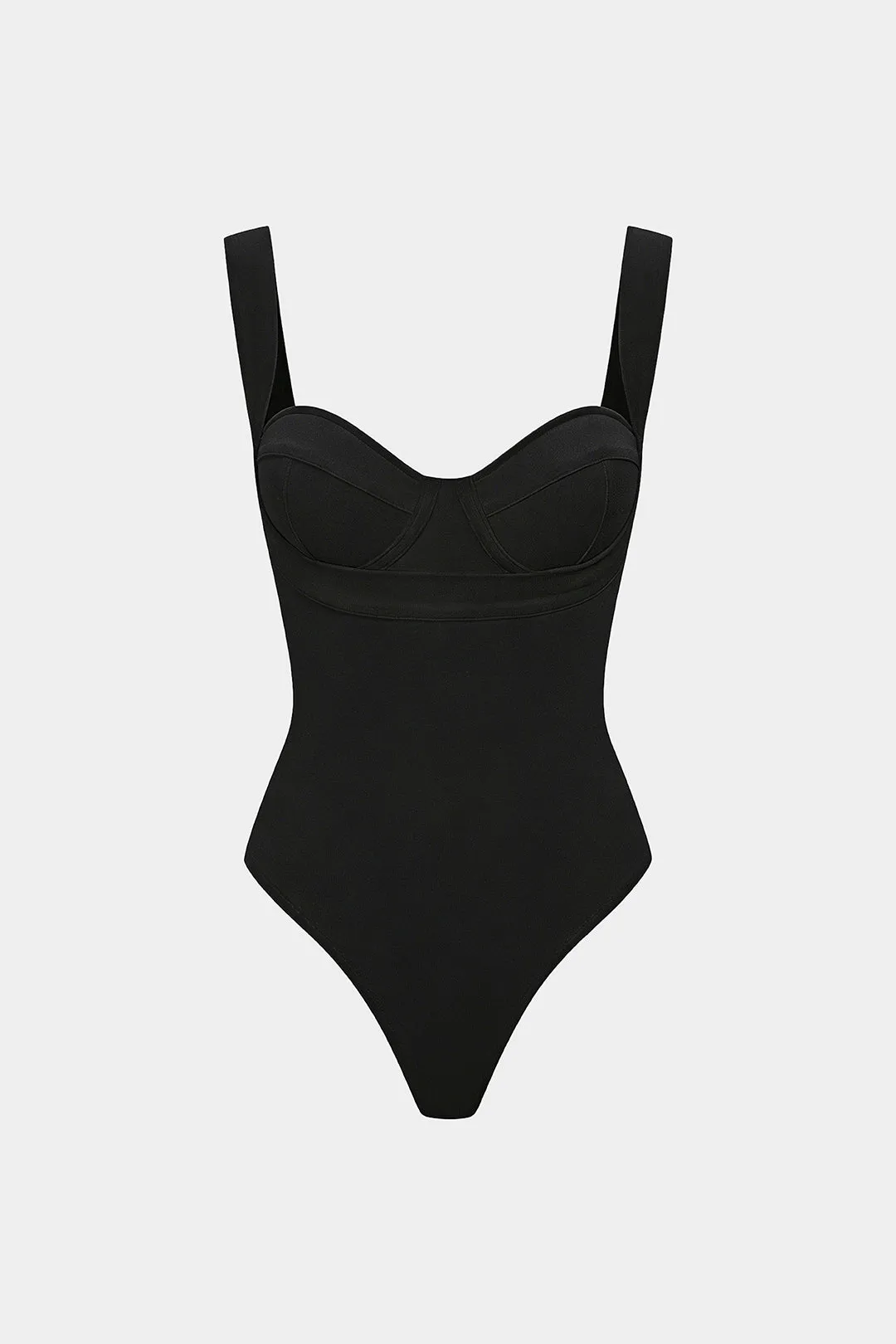 Solid Slip Sleeveless Bodysuit sold by Micas product image thumbnail 4