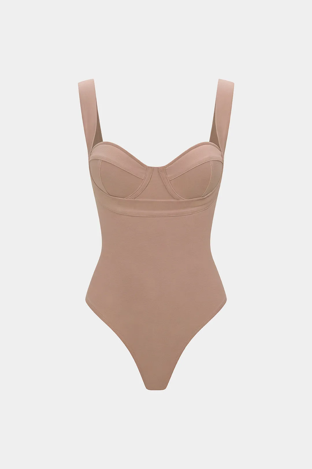 Solid Slip Sleeveless Bodysuit sold by Micas product image thumbnail 5