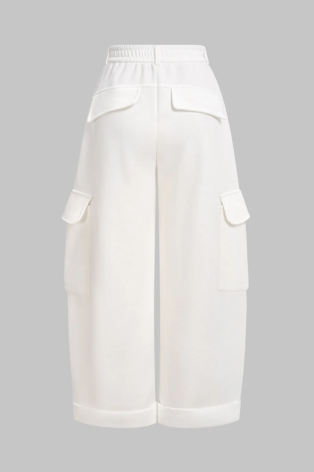 Pocket High Waist Wide Leg Pants sold by Micas product image thumbnail 2