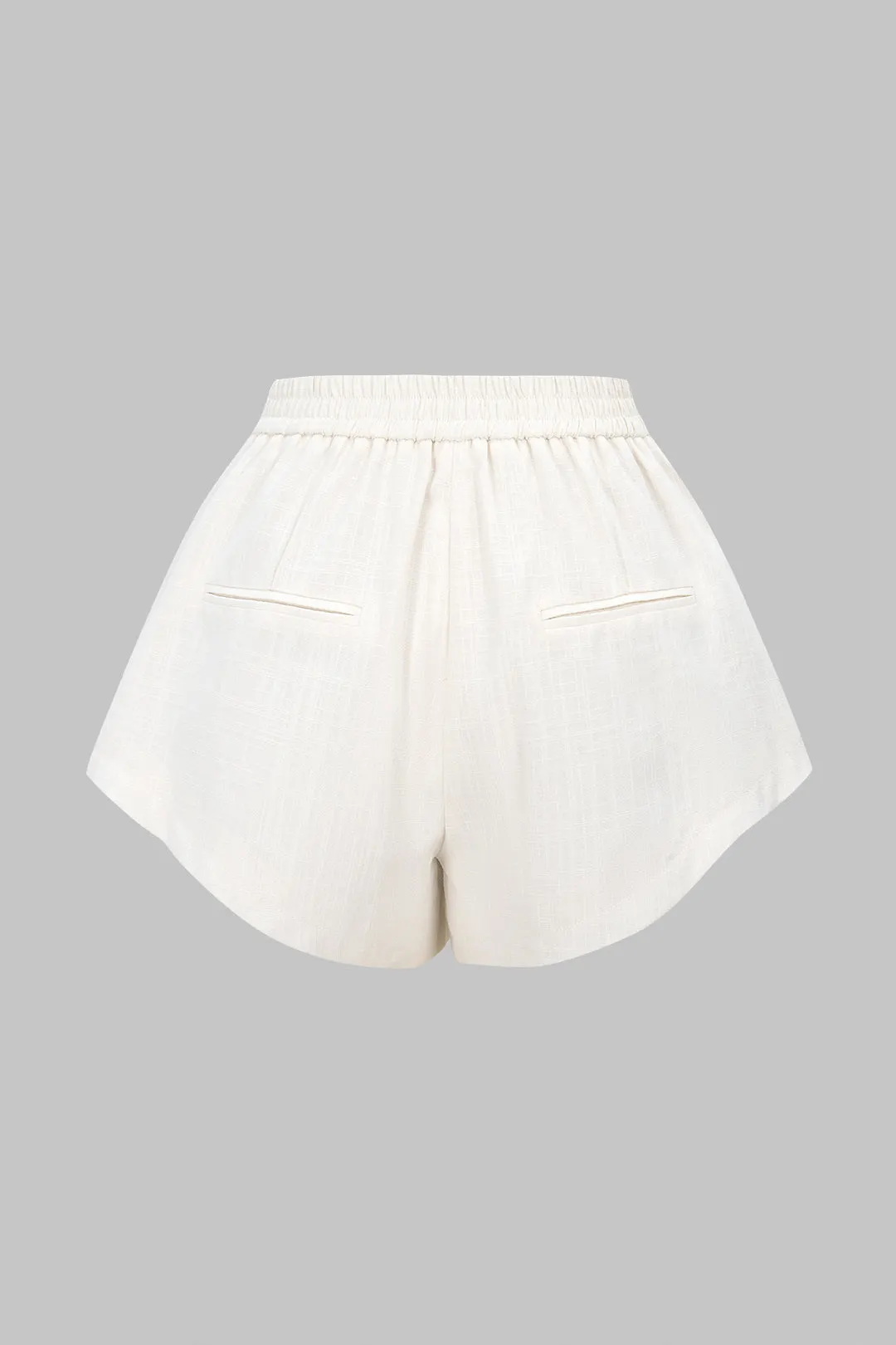 Shirred Waistband Wide Leg Shorts sold by Micas product image thumbnail 2