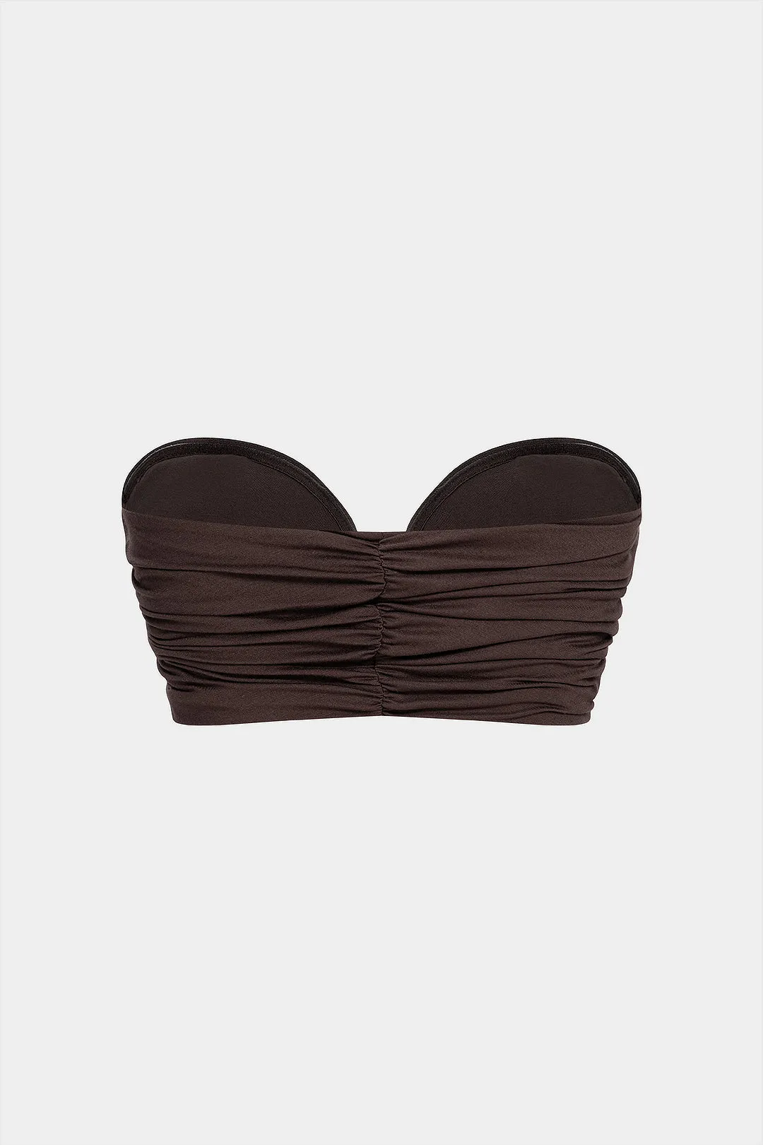 Solid Ruched Tube Top sold by Micas product image thumbnail 2