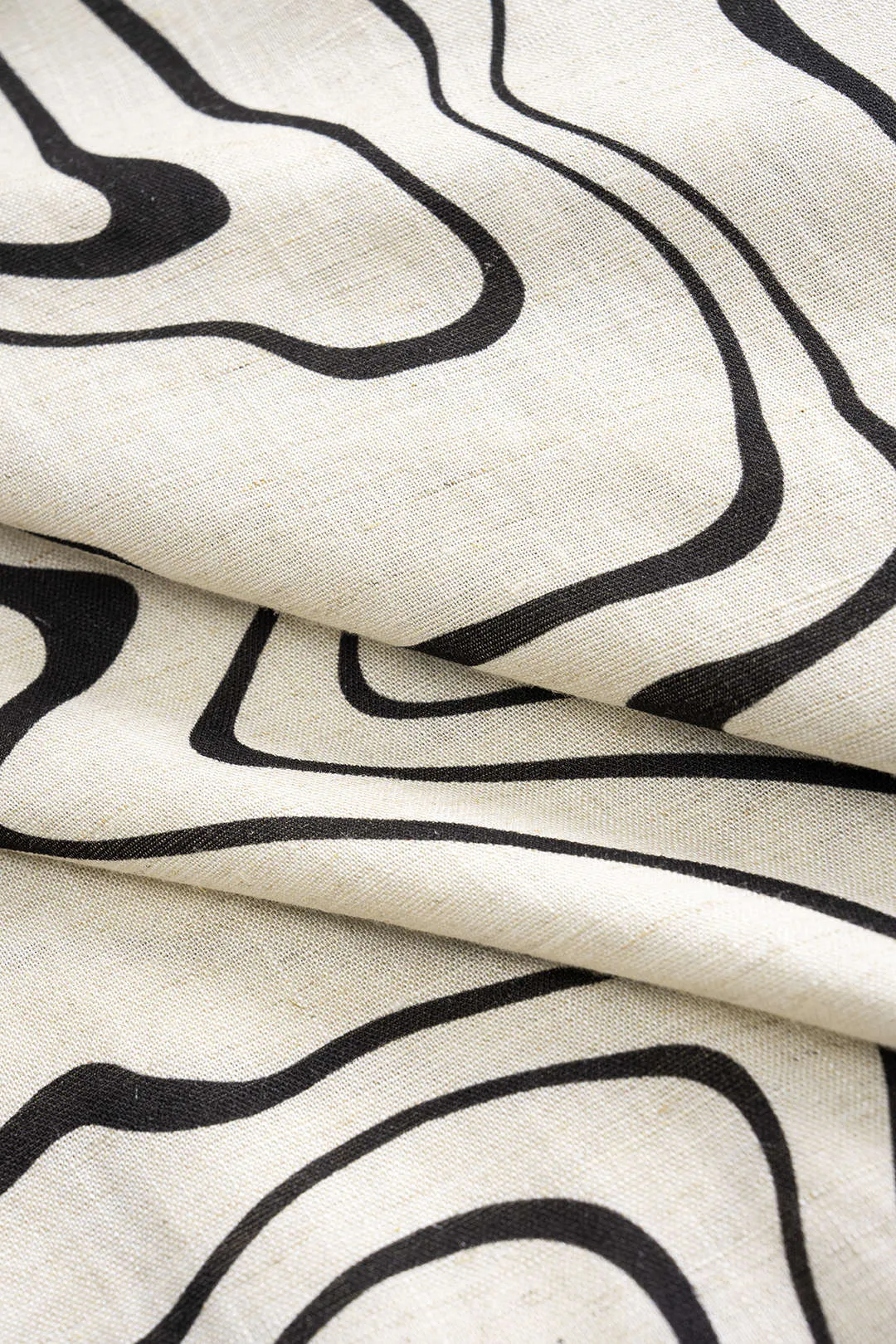 Abstract Print Linen Slip Detail Cami Top sold by Micas product image thumbnail 3