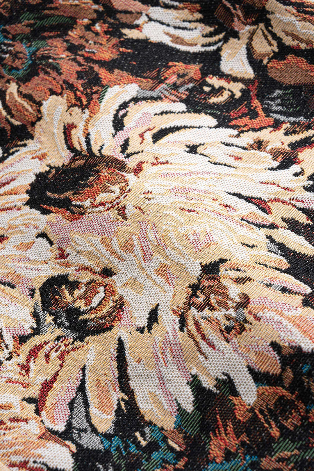 Jacquard Patchwork High Waist Wide Leg Trousers sold by Micas product image thumbnail 5