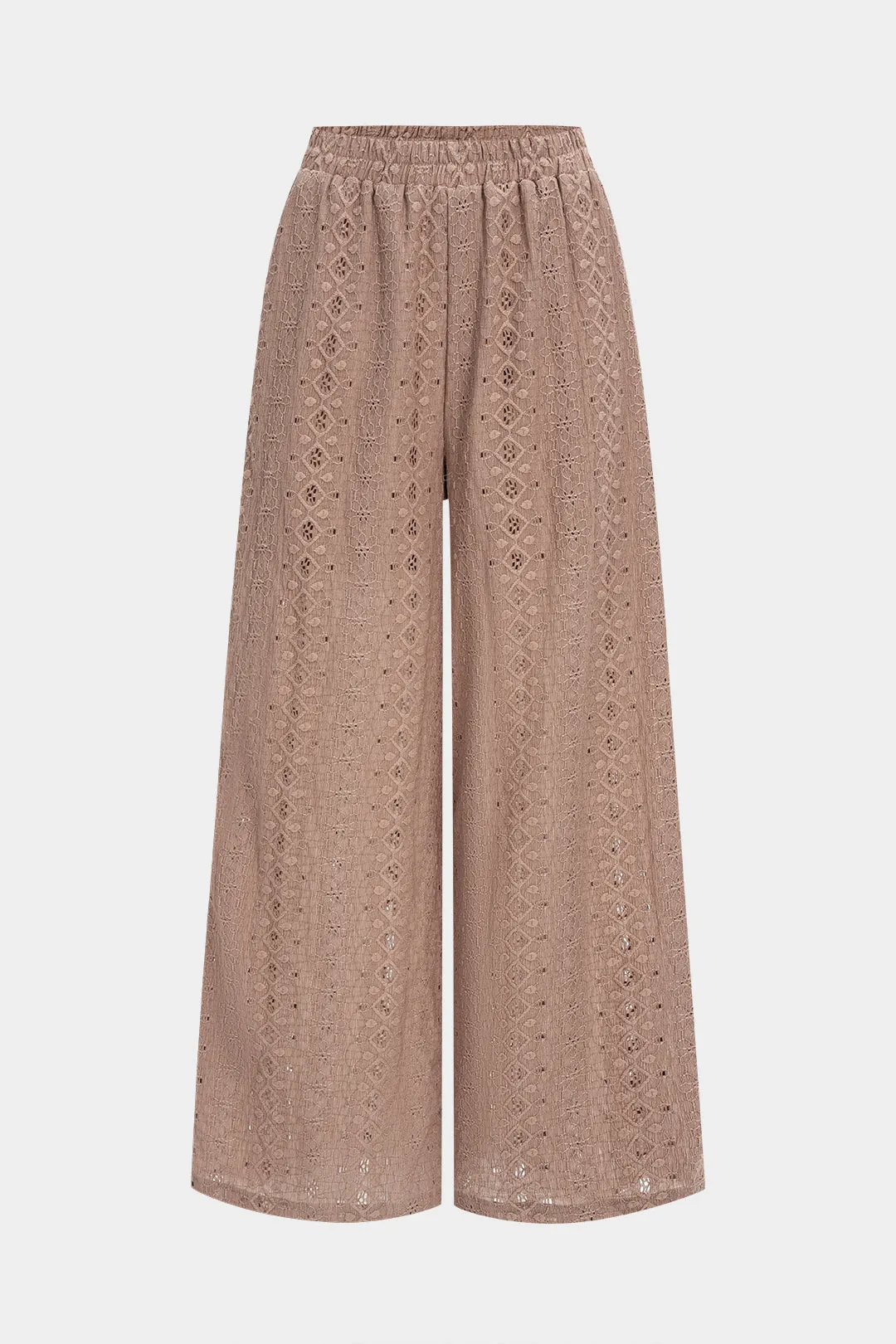 Cut Out Embroidery Trousers sold by Micas