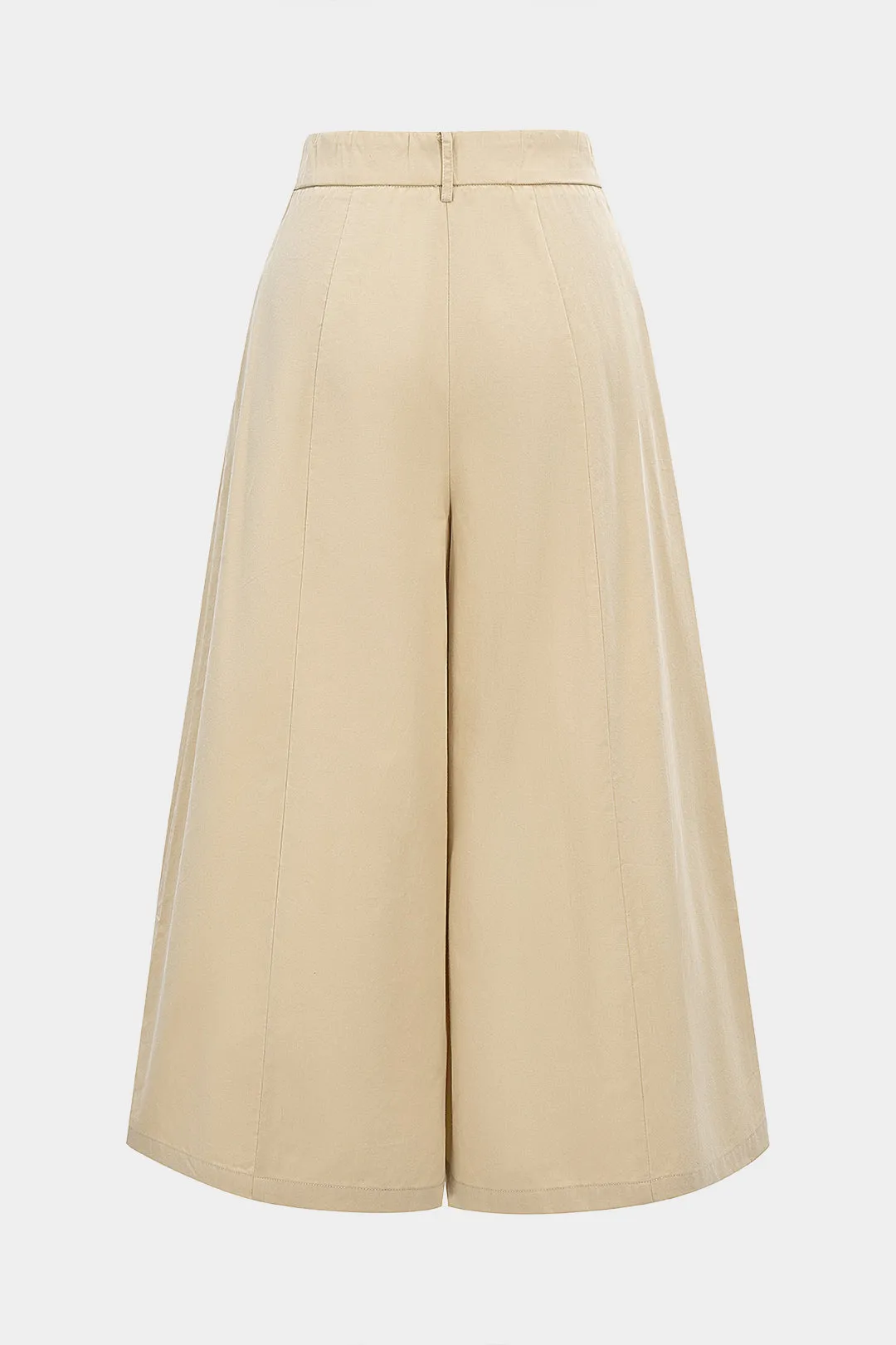 High Waist Wide Leg Pleated Trousers sold by Micas product image thumbnail 2