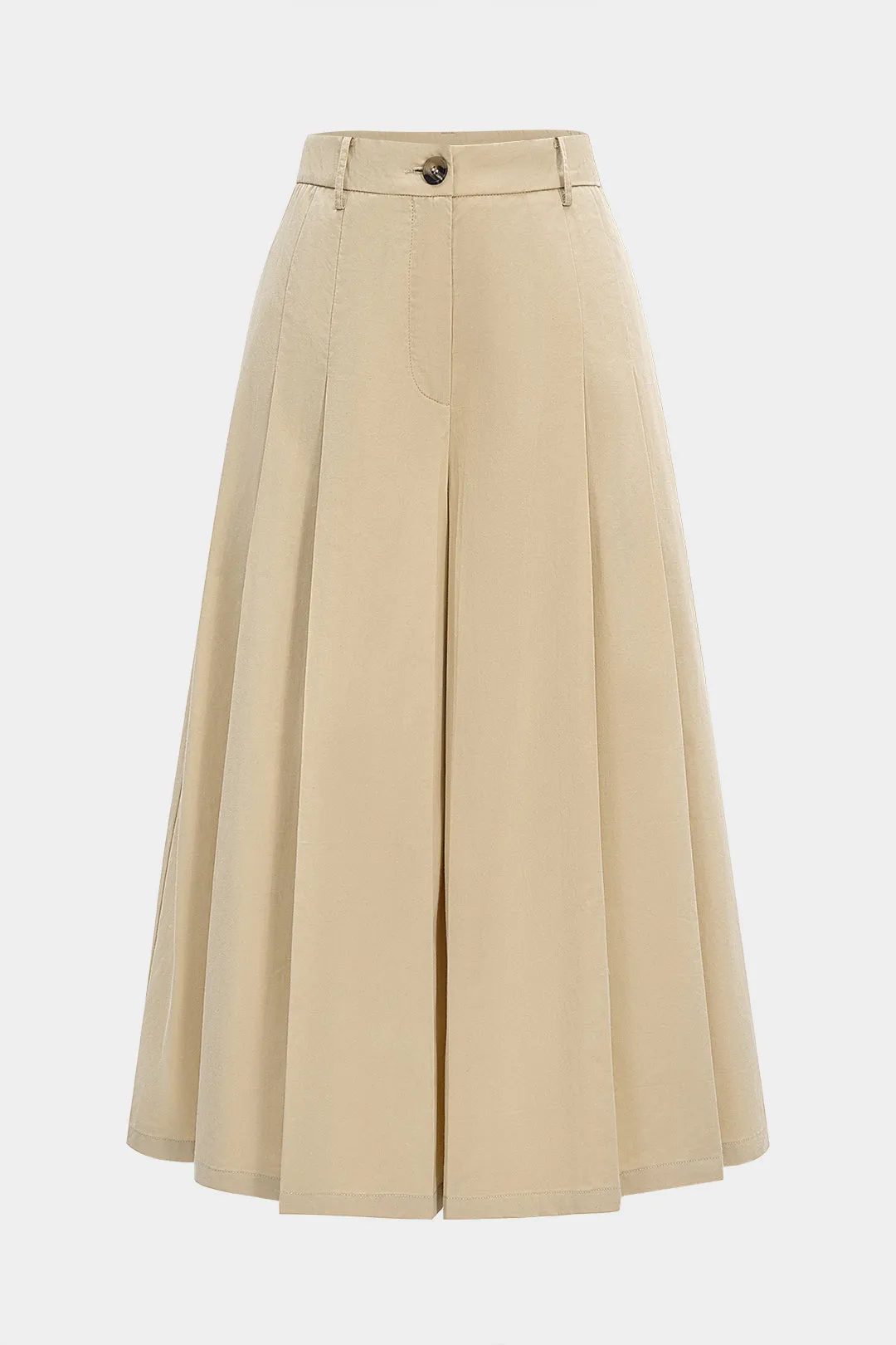 High Waist Wide Leg Pleated Trousers sold by Micas
