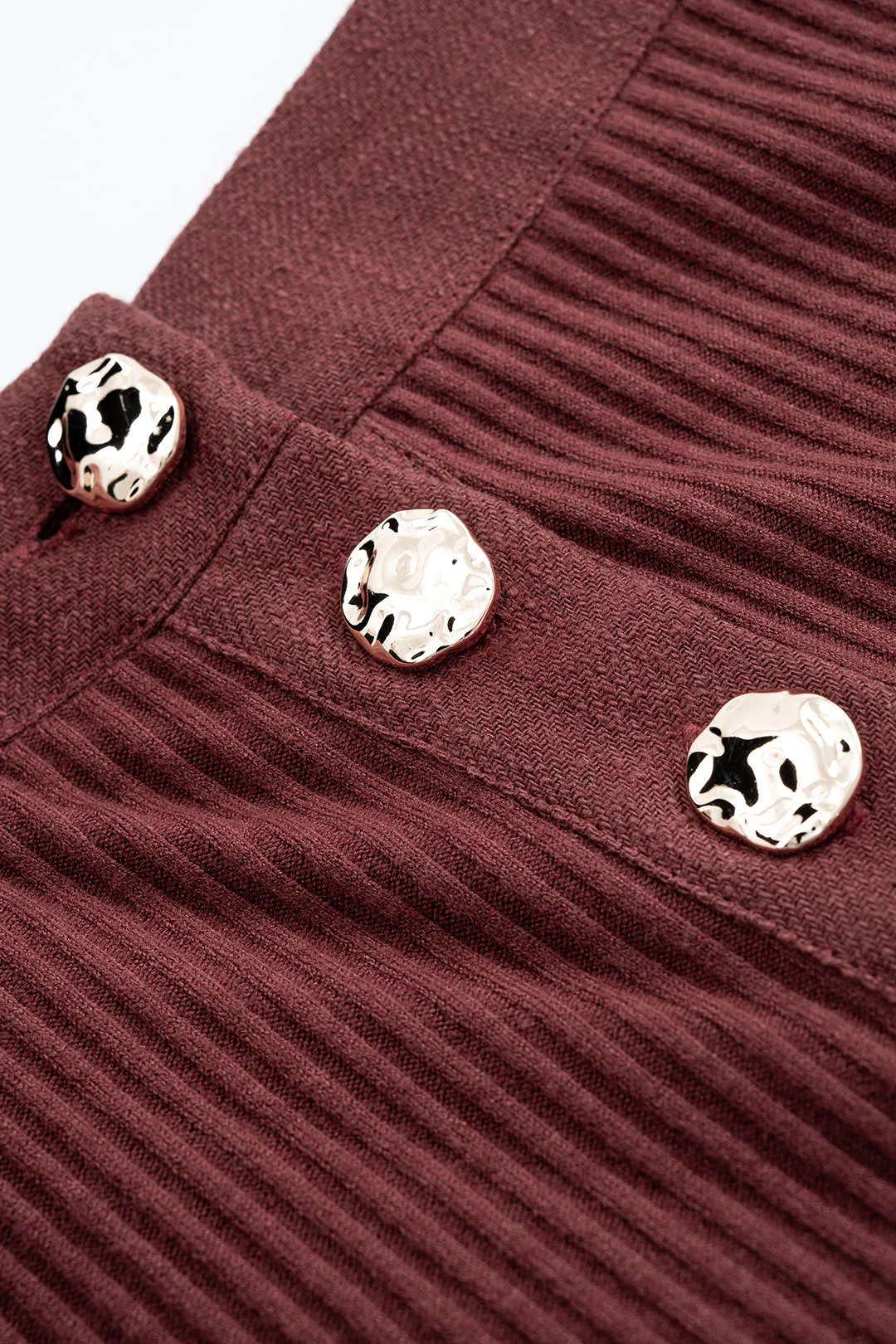 Button Wide Leg Pants sold by Micas product image thumbnail 3