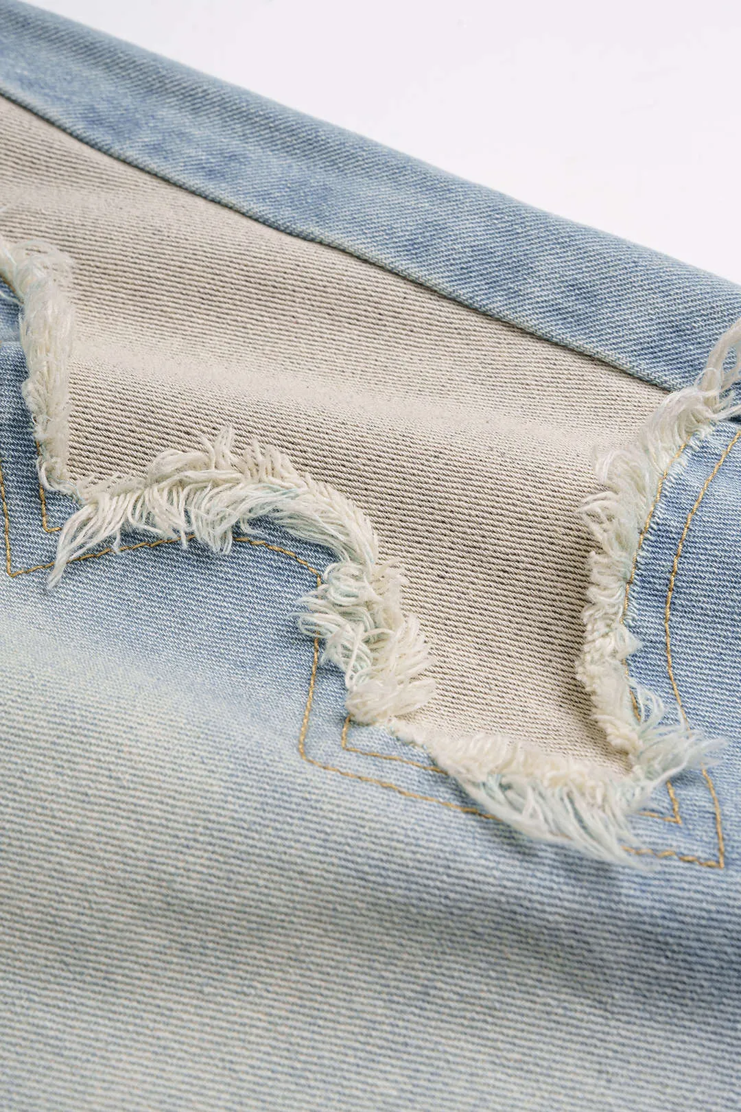 Button Pocket Wide Leg Jeans sold by Micas product image thumbnail 3