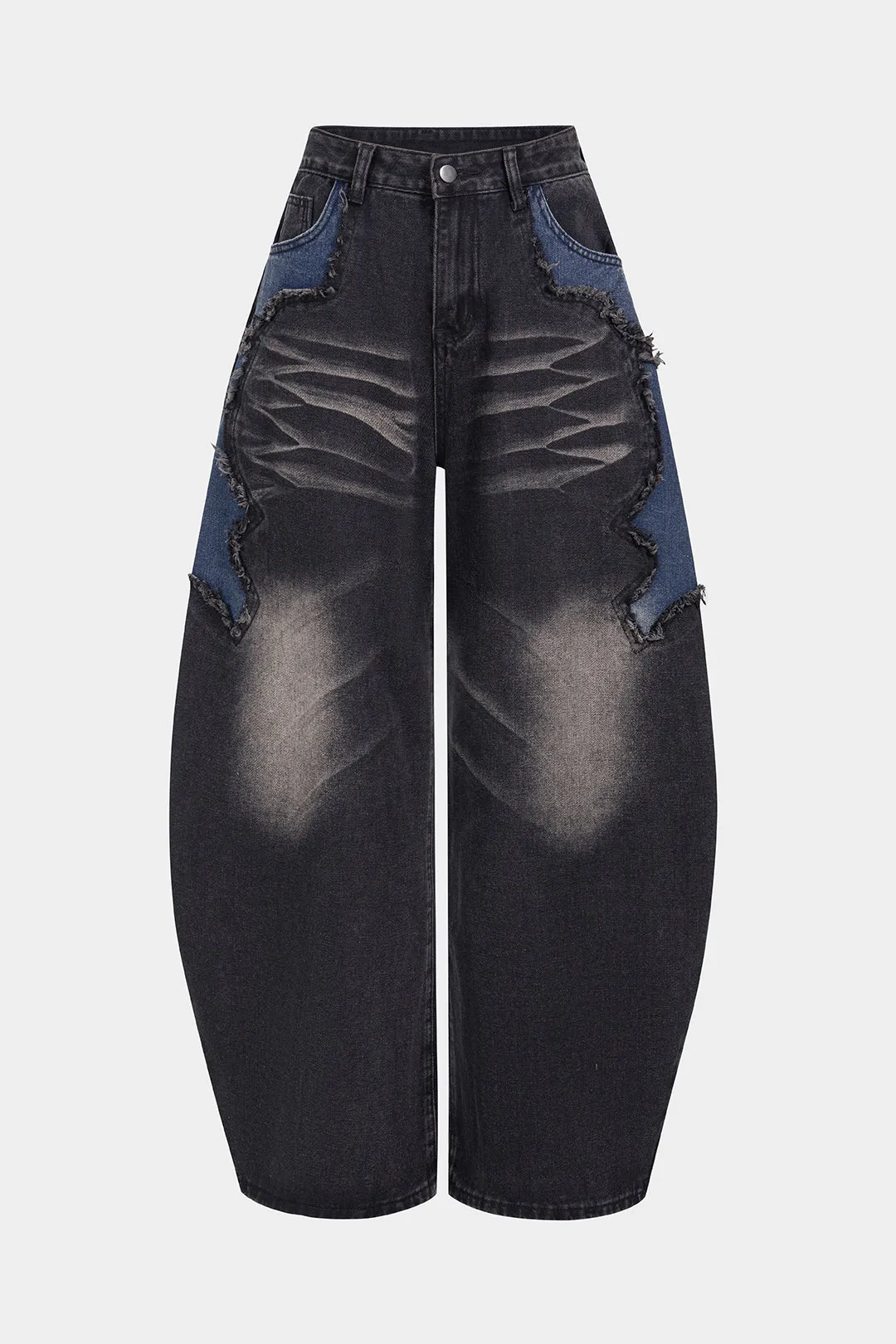 Button Pocket Wide Leg Jeans sold by Micas product image thumbnail 5