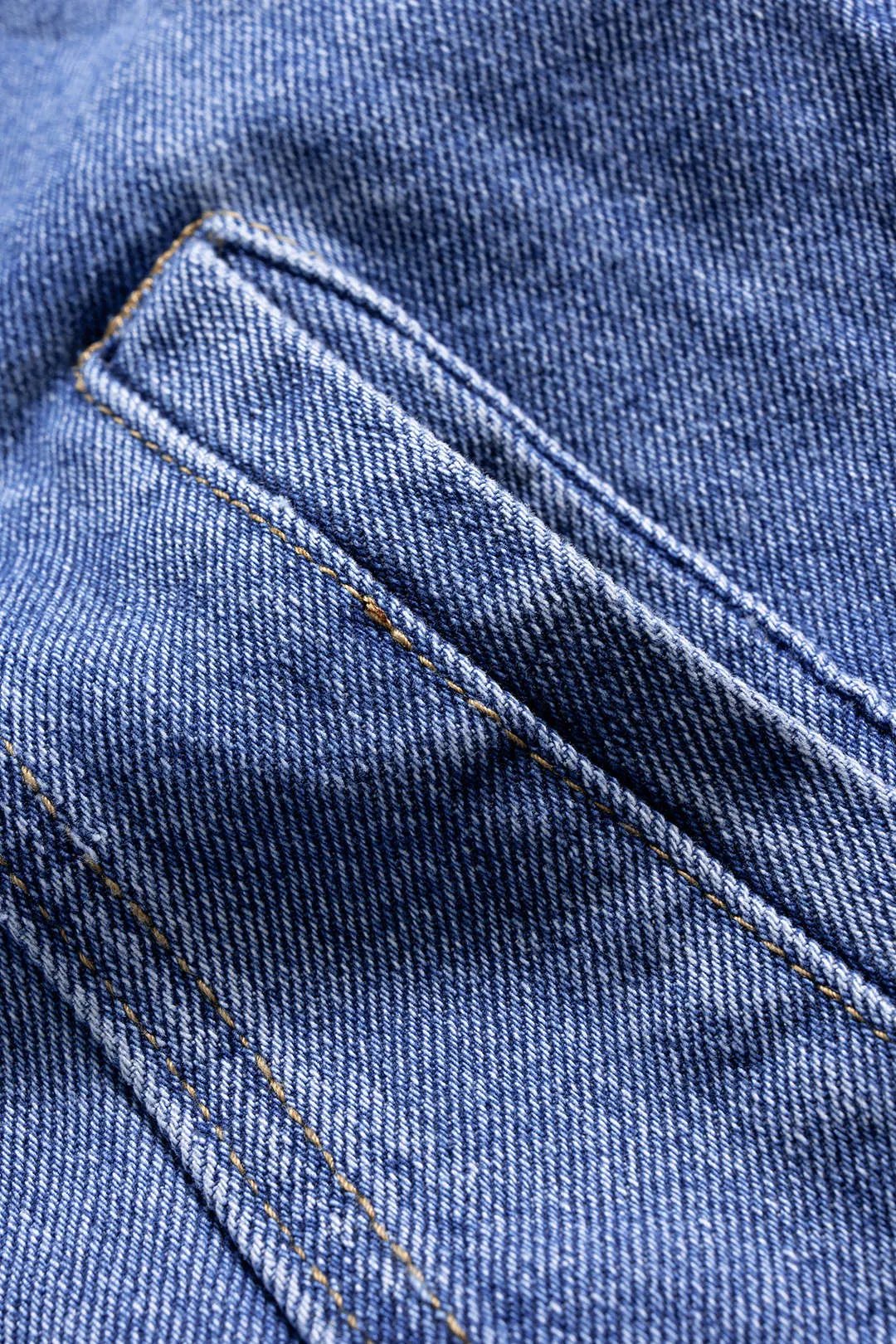 Denim V-Neck Distressed Washed Outerwear sold by Micas product image thumbnail 5