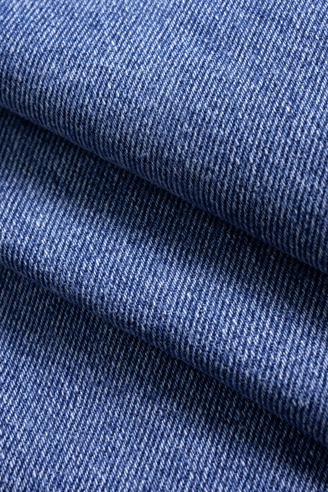 Denim V-Neck Distressed Washed Outerwear sold by Micas product image thumbnail 4