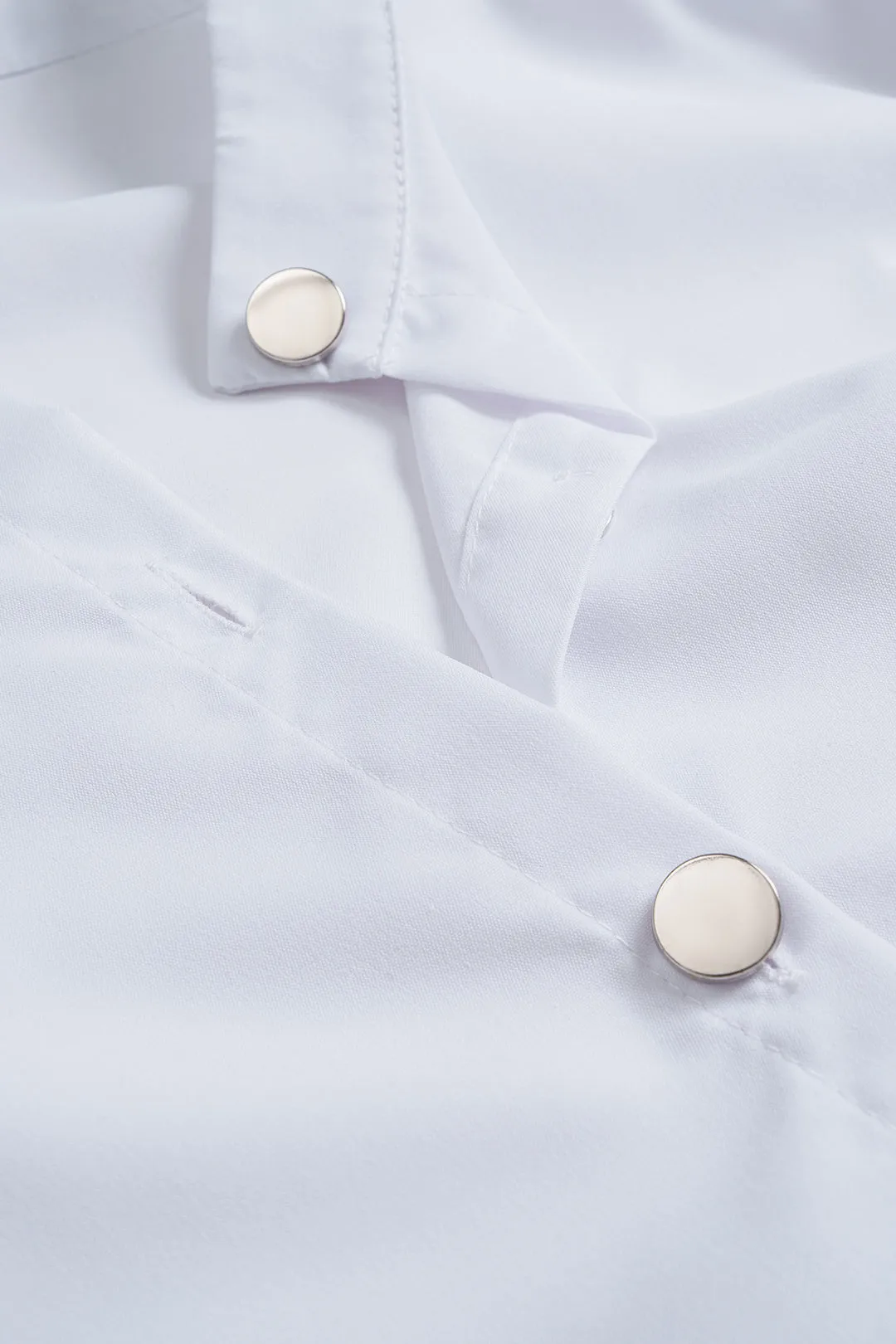 Solid Button Long Sleeve Shirt sold by Micas product image thumbnail 3