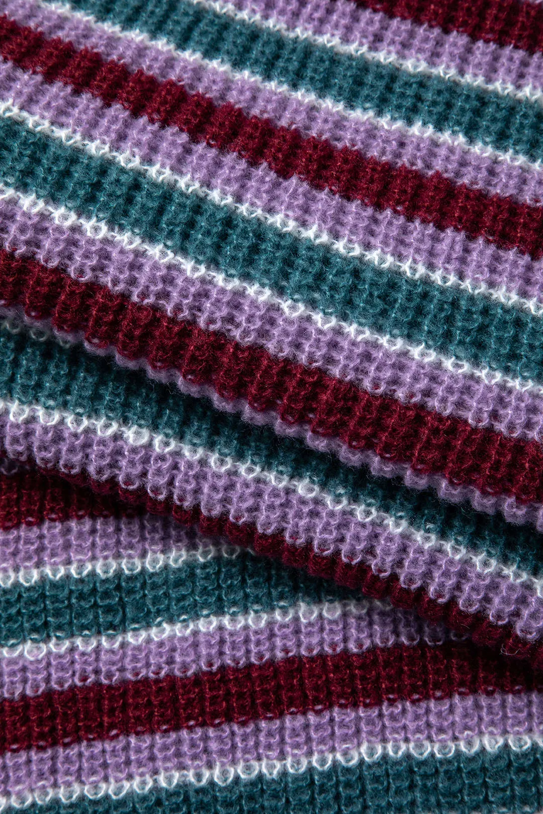 Knit V-Neck Contrast Sleeveless Dress sold by Micas product image thumbnail 3