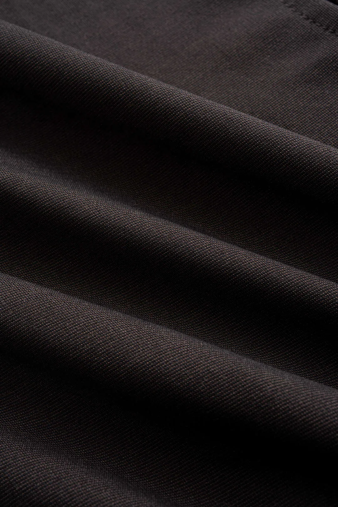 Patchwork Mesh Mock Neck Ruched Sleeveless Midi Dress sold by Micas product image thumbnail 4