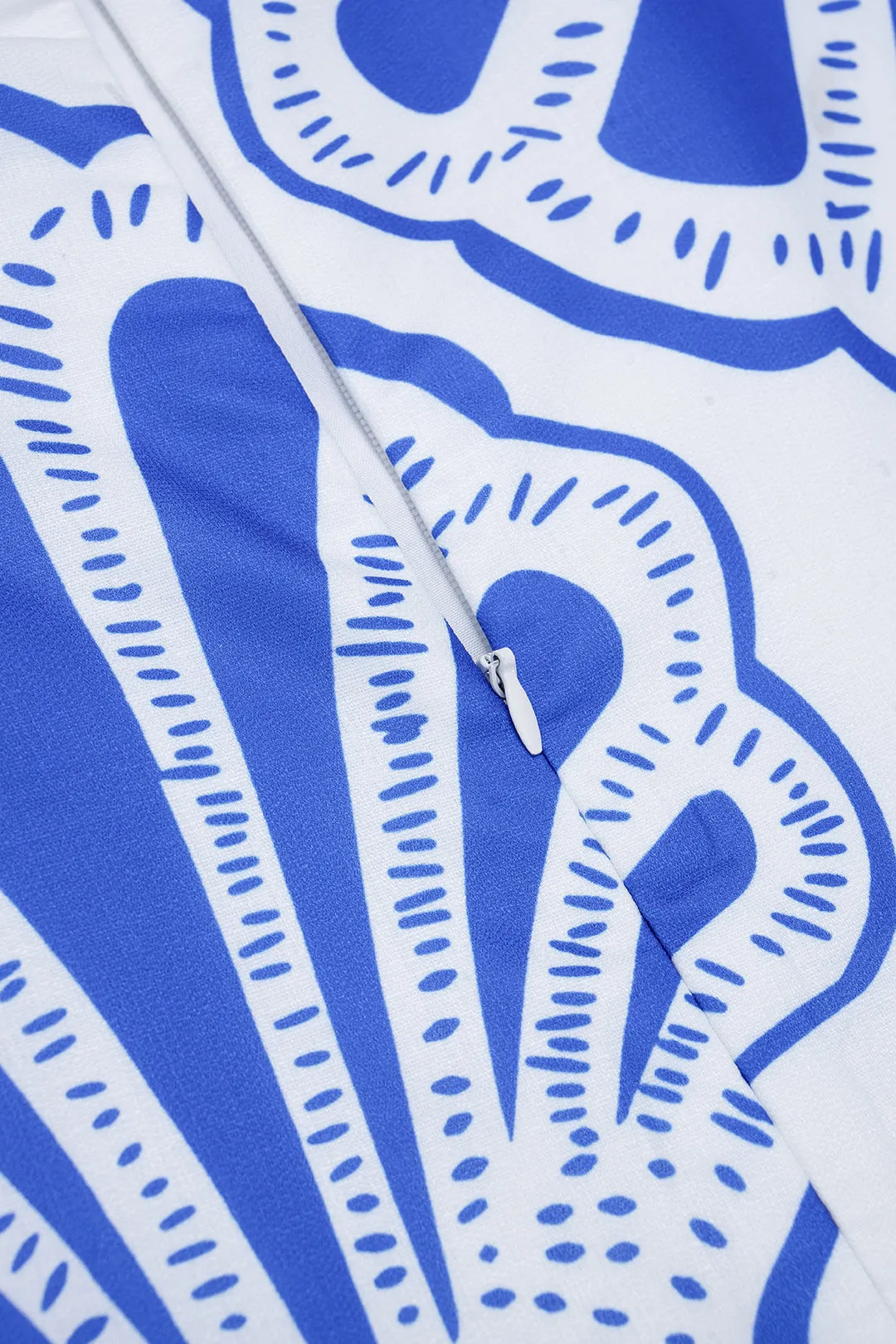 Shell Print Pleated Sleeveless Maxi Dress sold by Micas product image thumbnail 5