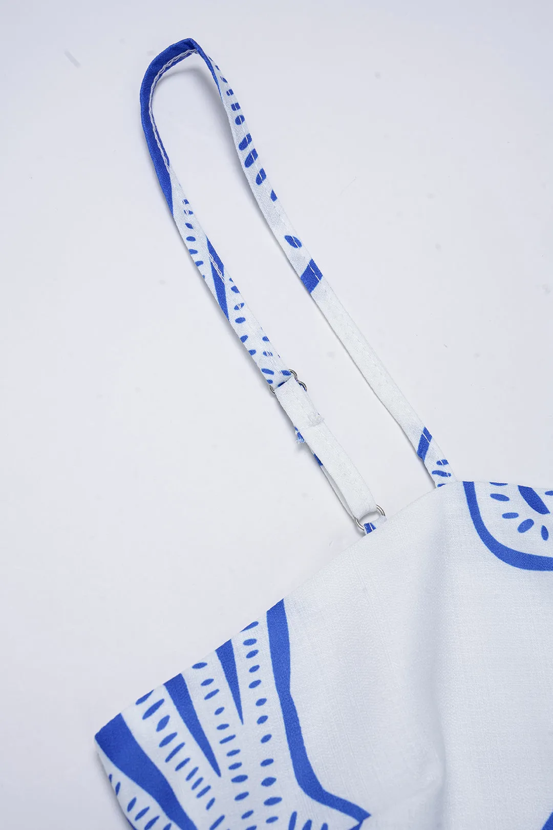 Shell Print Pleated Sleeveless Maxi Dress sold by Micas product image thumbnail 3