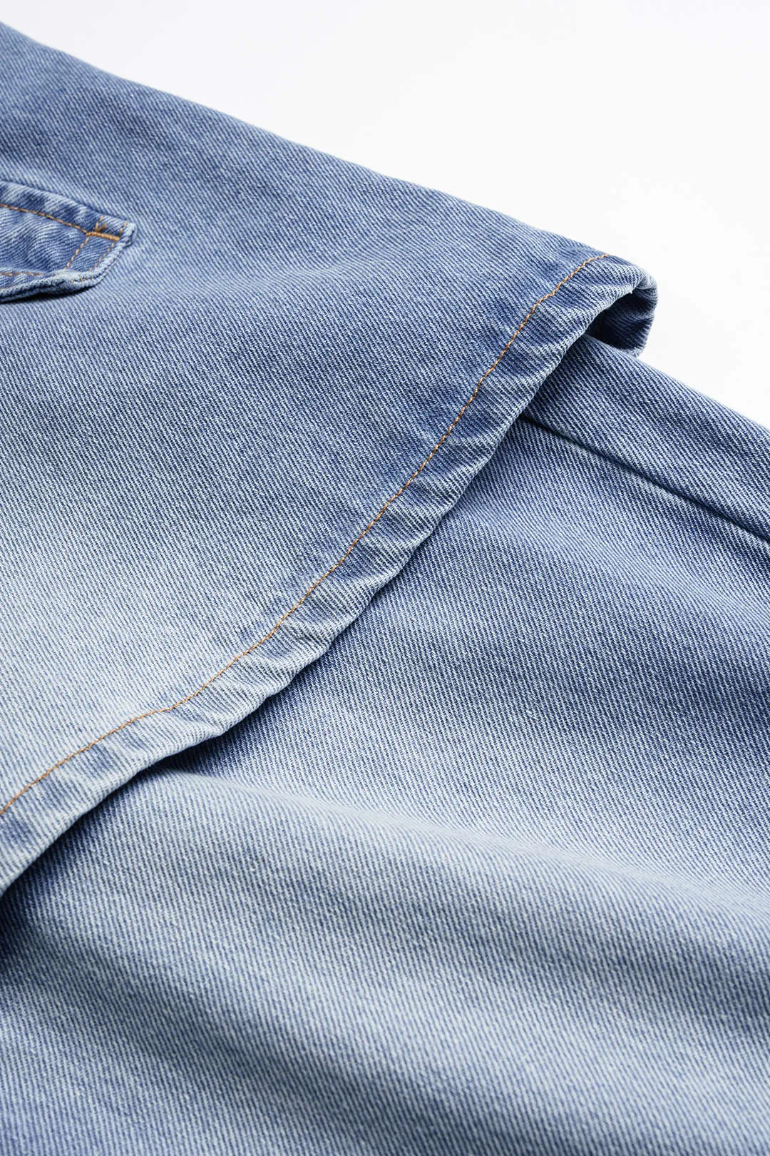 Denim Washed Wide Leg Jeans sold by Micas product image thumbnail 3