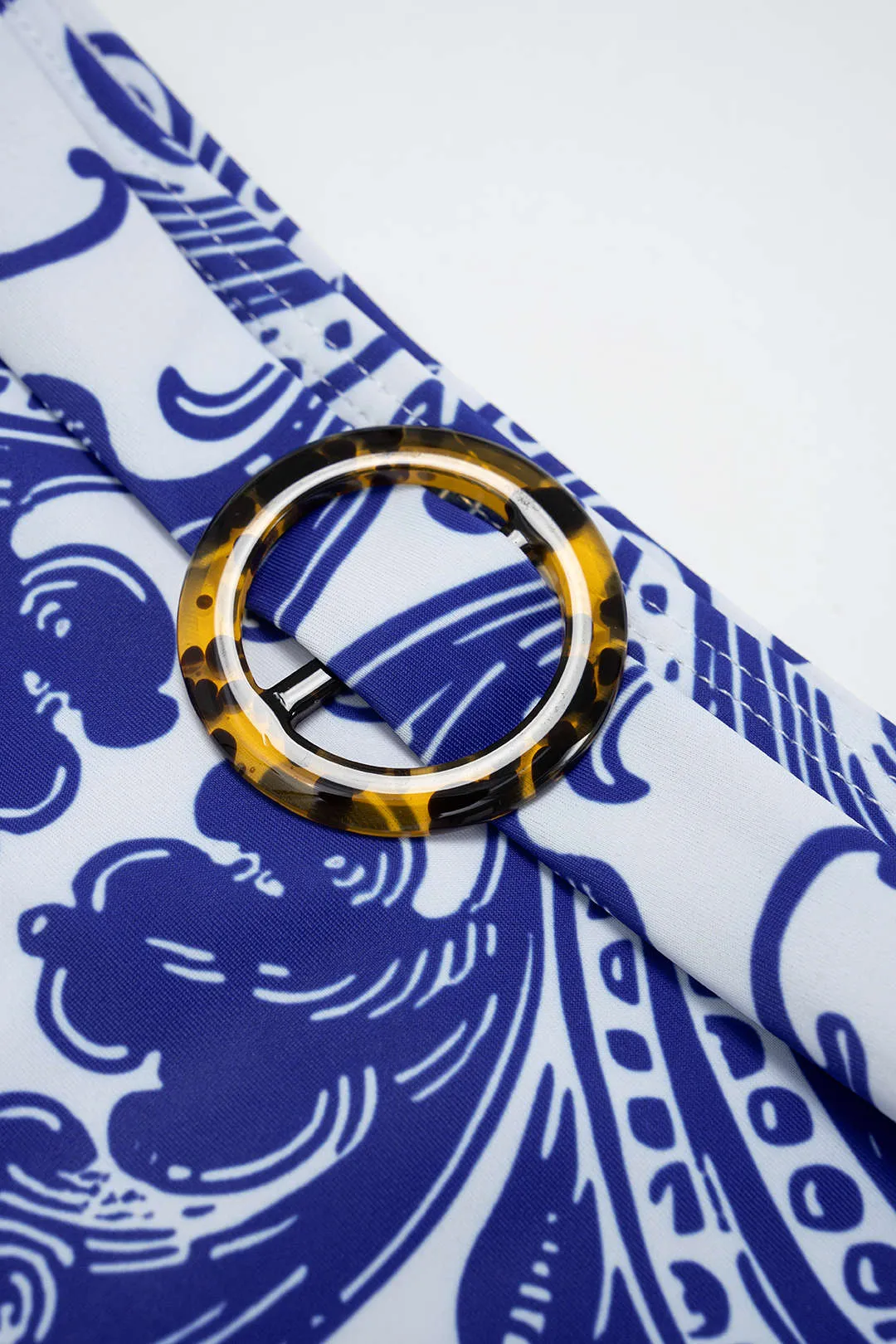 Retro Print Tie-Up Bikini Set sold by Micas product image thumbnail 3