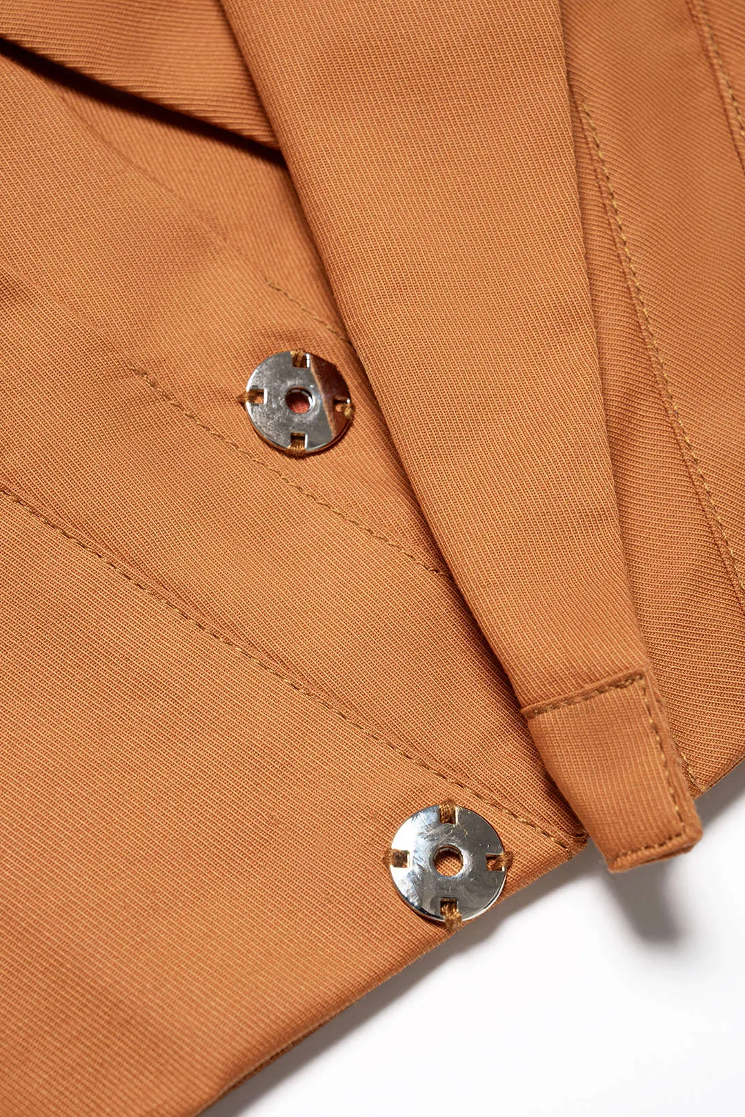 Solid Notched Lapel Ruched Vest sold by Micas product image thumbnail 3