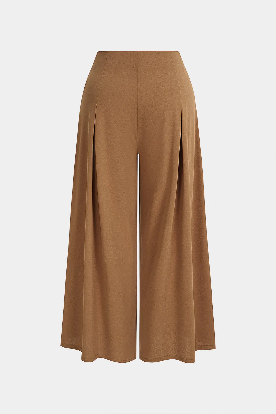 Plus Size Solid Pleated Pants sold by Micas product image thumbnail 2