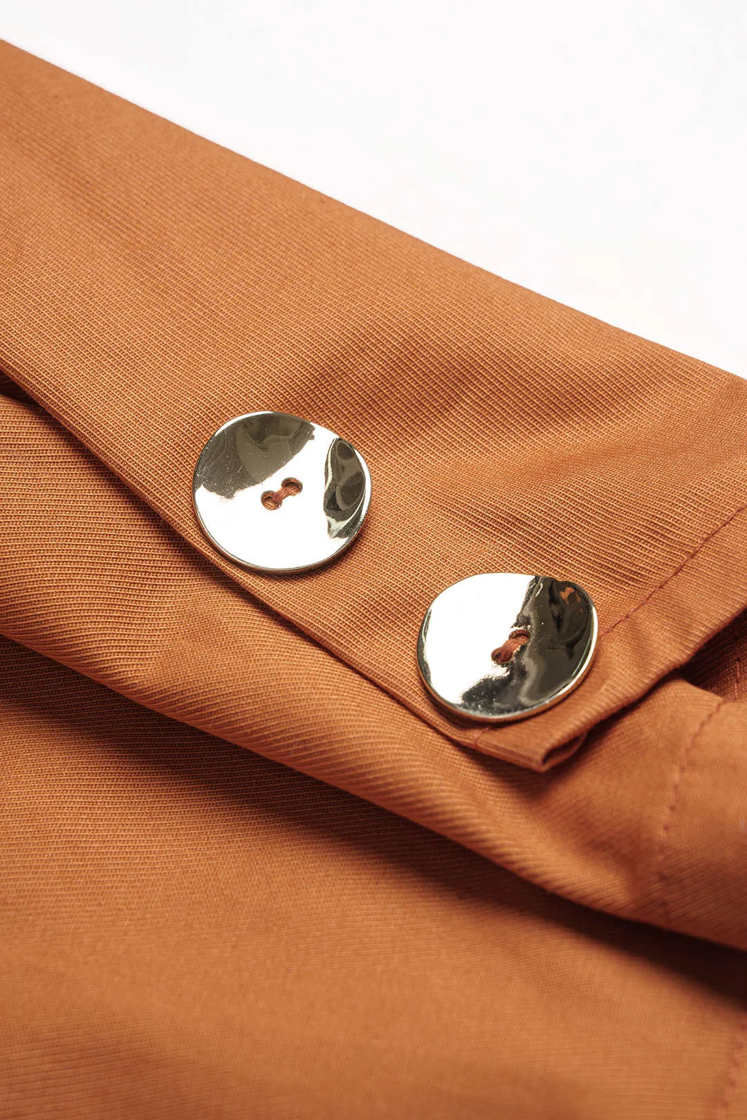 Solid Pocket Button Wide Leg Pants sold by Micas product image thumbnail 4