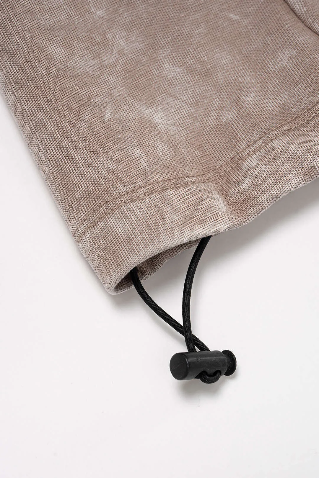 Striped Pocket Drawstring High Waist Shorts sold by Micas product image thumbnail 3