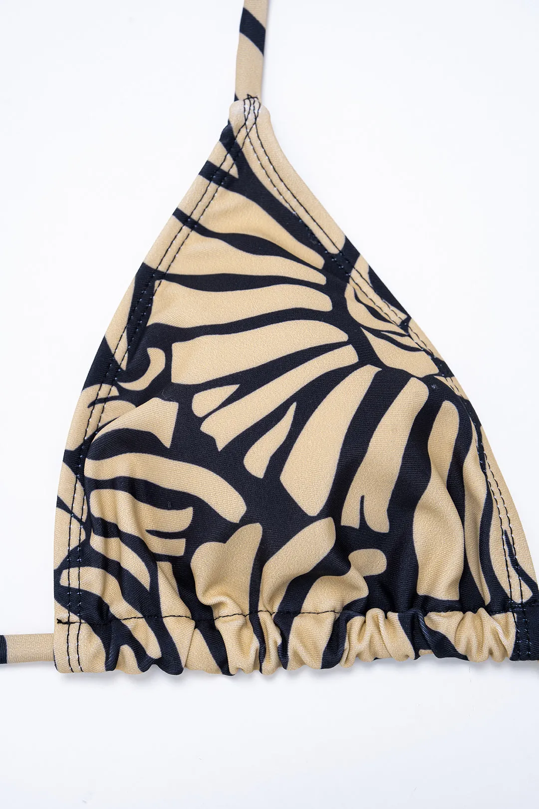 Contrast Print Tie-Up Bikini Set sold by Micas product image thumbnail 5