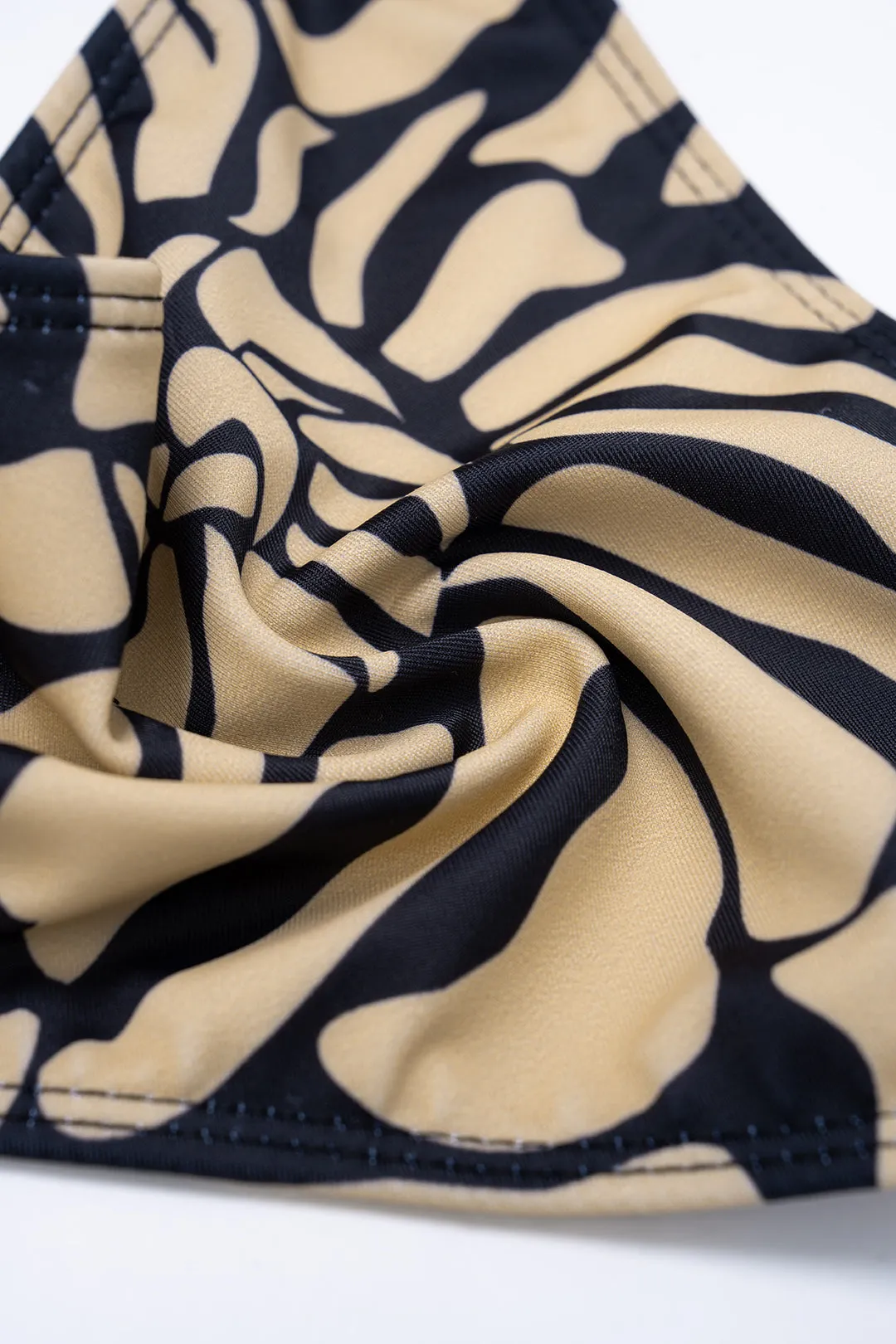 Contrast Print Tie-Up Bikini Set sold by Micas product image thumbnail 3