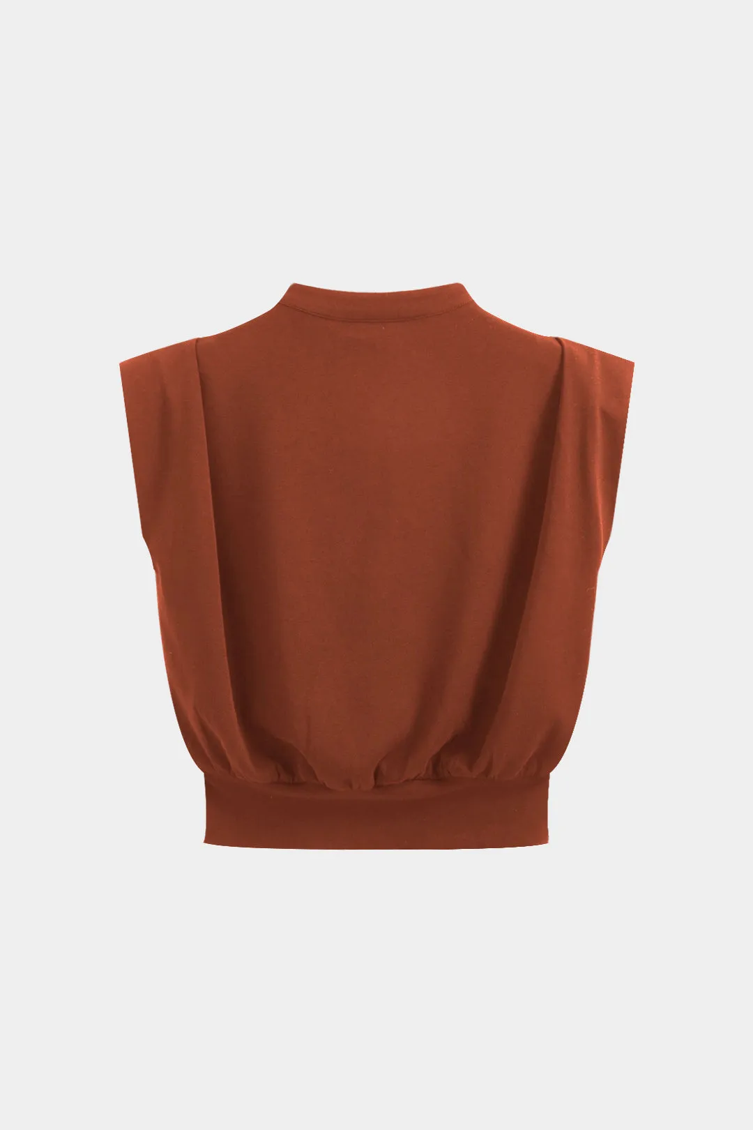 V-Neck Ruched Tank Top sold by Micas product image thumbnail 2