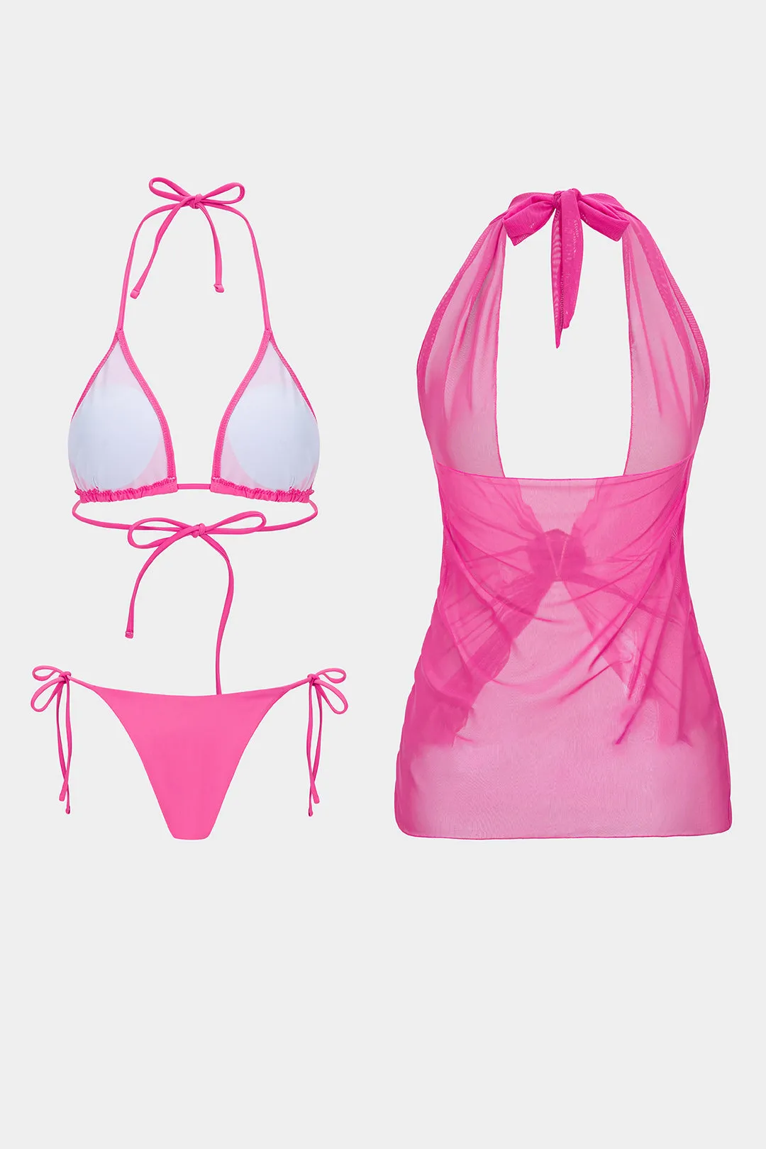 Tie-Up Metallic Bikini Set sold by Micas product image thumbnail 2