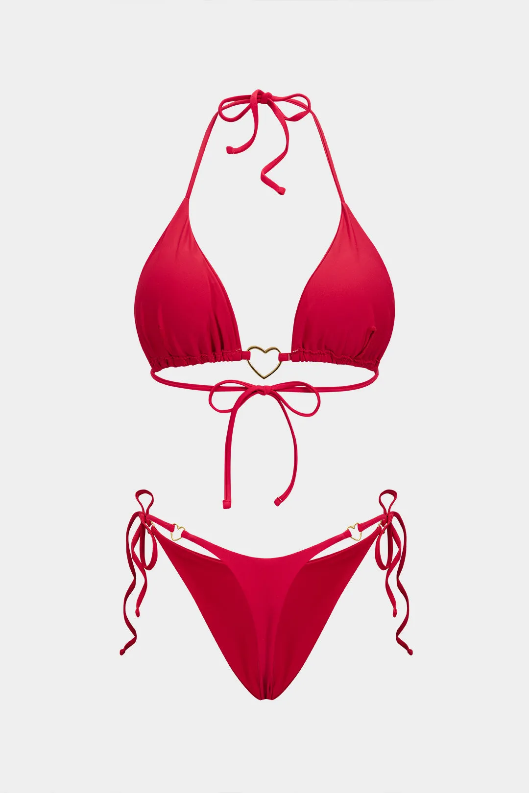 Solid Tie-Up Bikini Set sold by Micas product image thumbnail 2