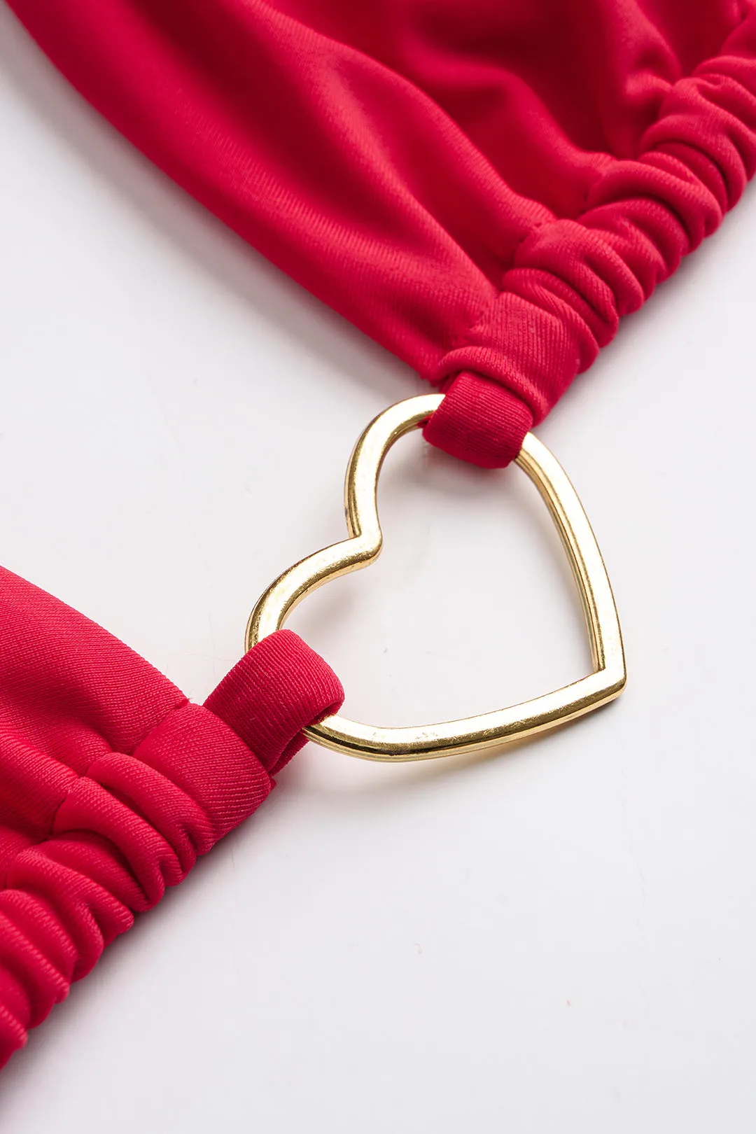 Solid Tie-Up Bikini Set sold by Micas product image thumbnail 3