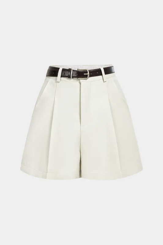 Belted Pocket Shorts made by Micas