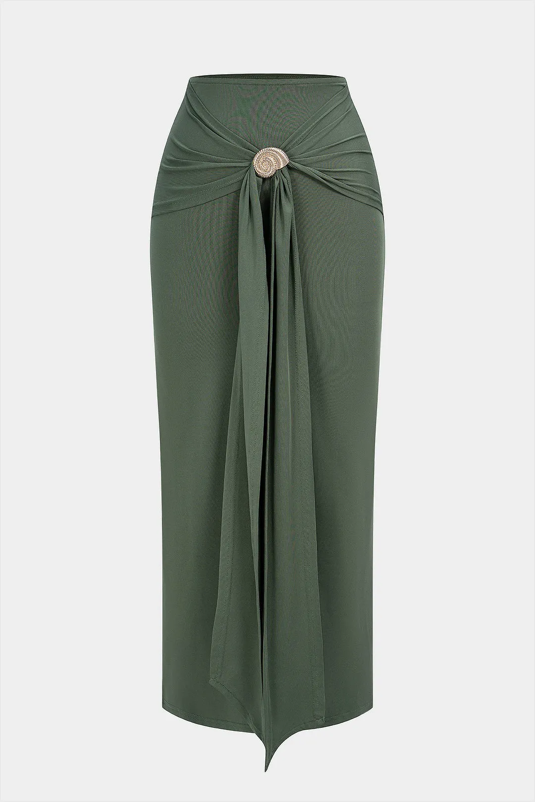 Metallic Ruched Skirt sold by Micas product image thumbnail 2