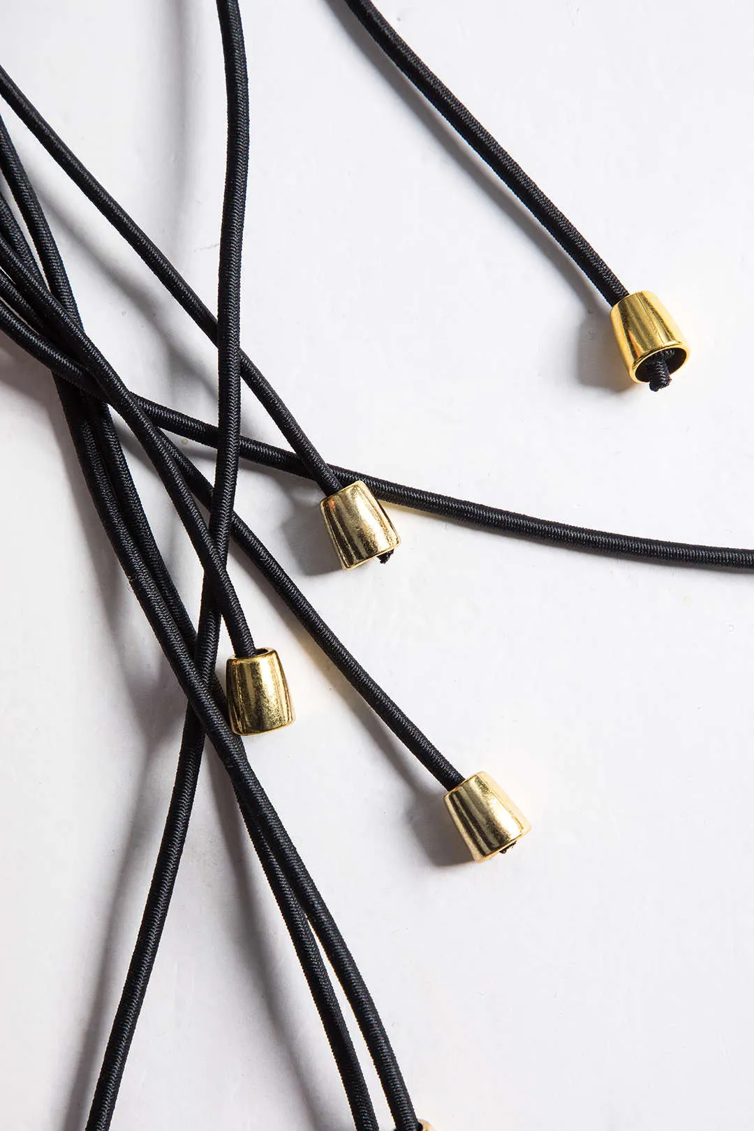 Metallic Tie-Up Backless Bikini Set sold by Micas product image thumbnail 4