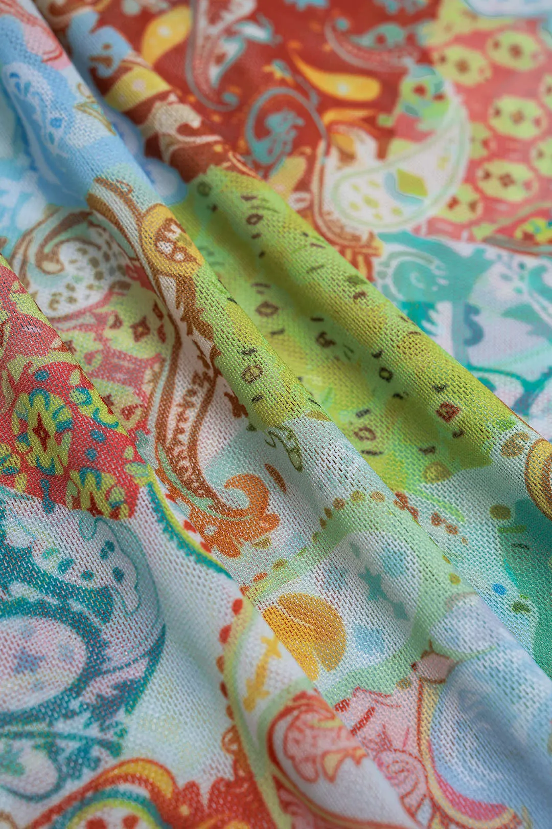 Bohemian Print Mesh Tie Back Bikini Set sold by Micas product image thumbnail 5