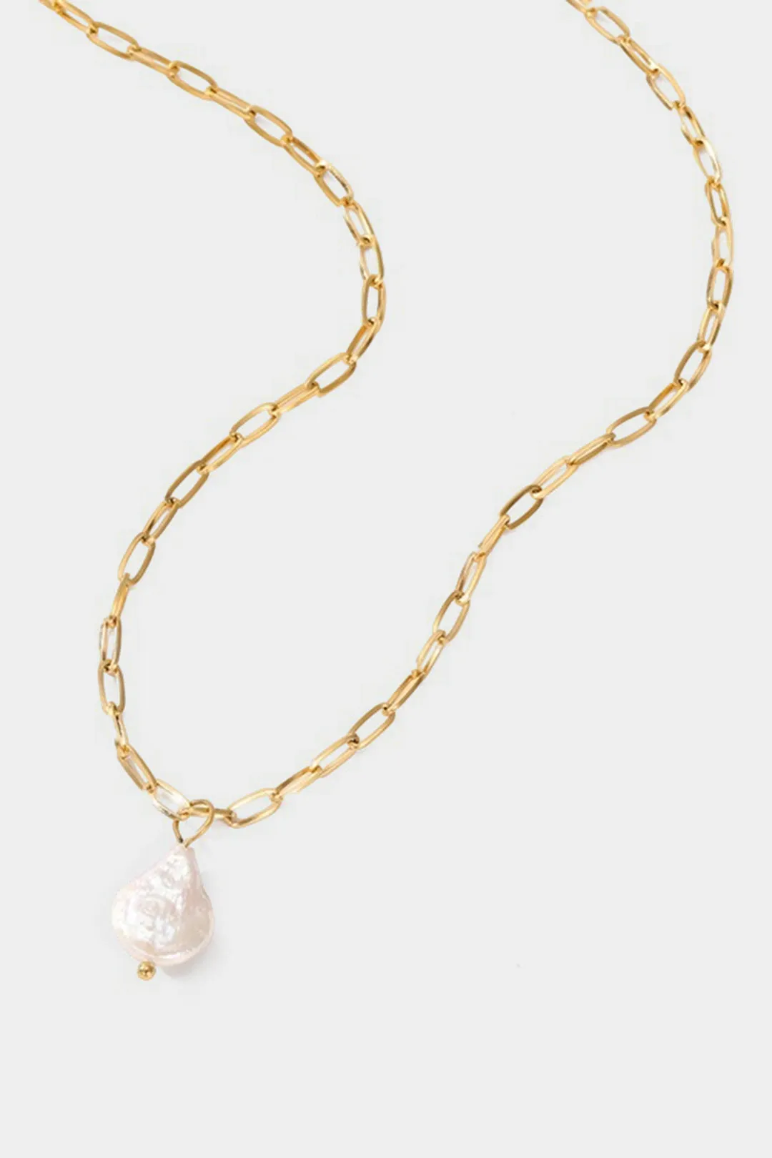 Allloy Pearl Irregular Necklace sold by Micas product image thumbnail 2