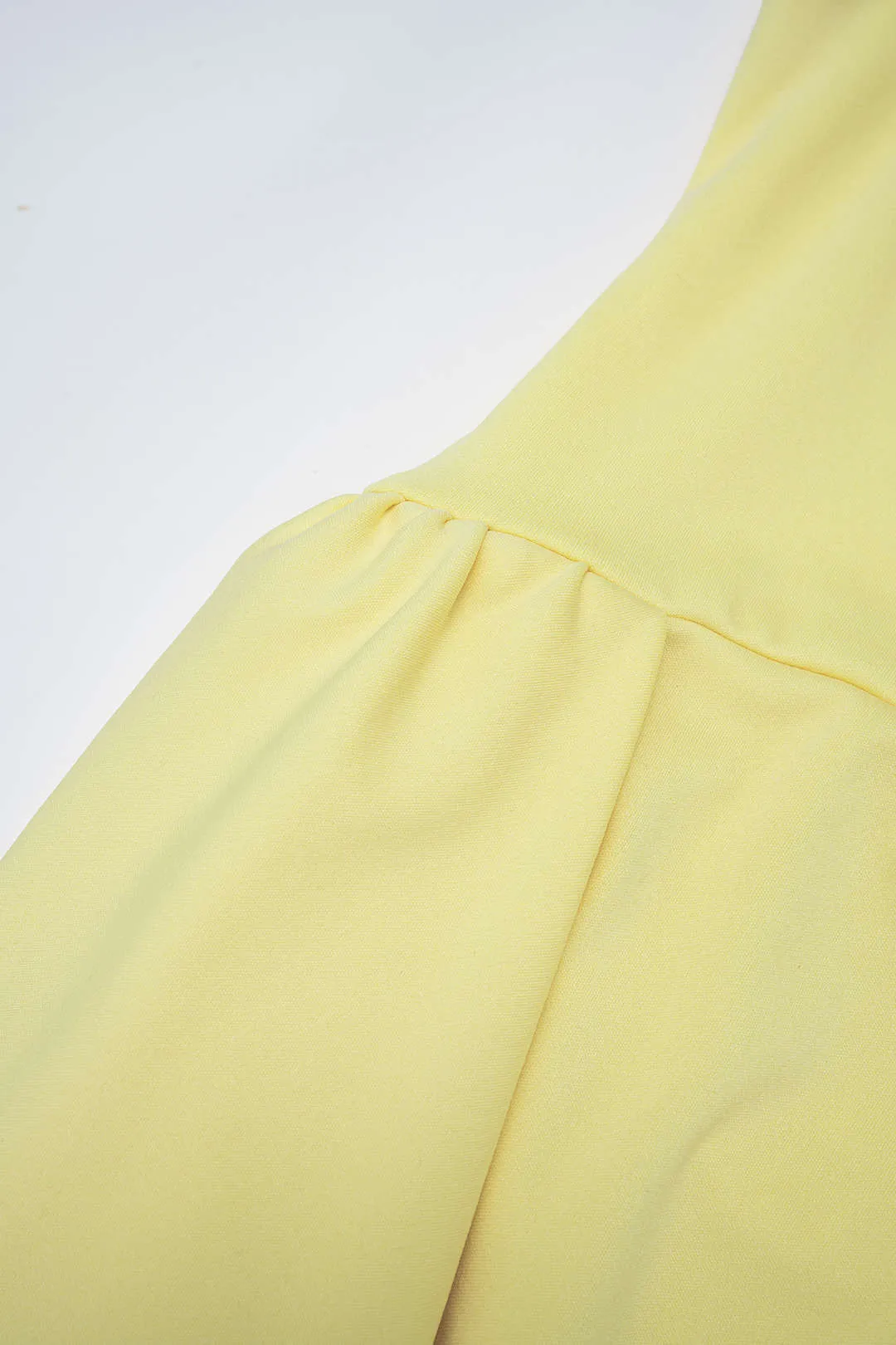 Mesh Mock Neck Cover Up And Asymmetrical Sleevelss Dress sold by Micas product image thumbnail 5