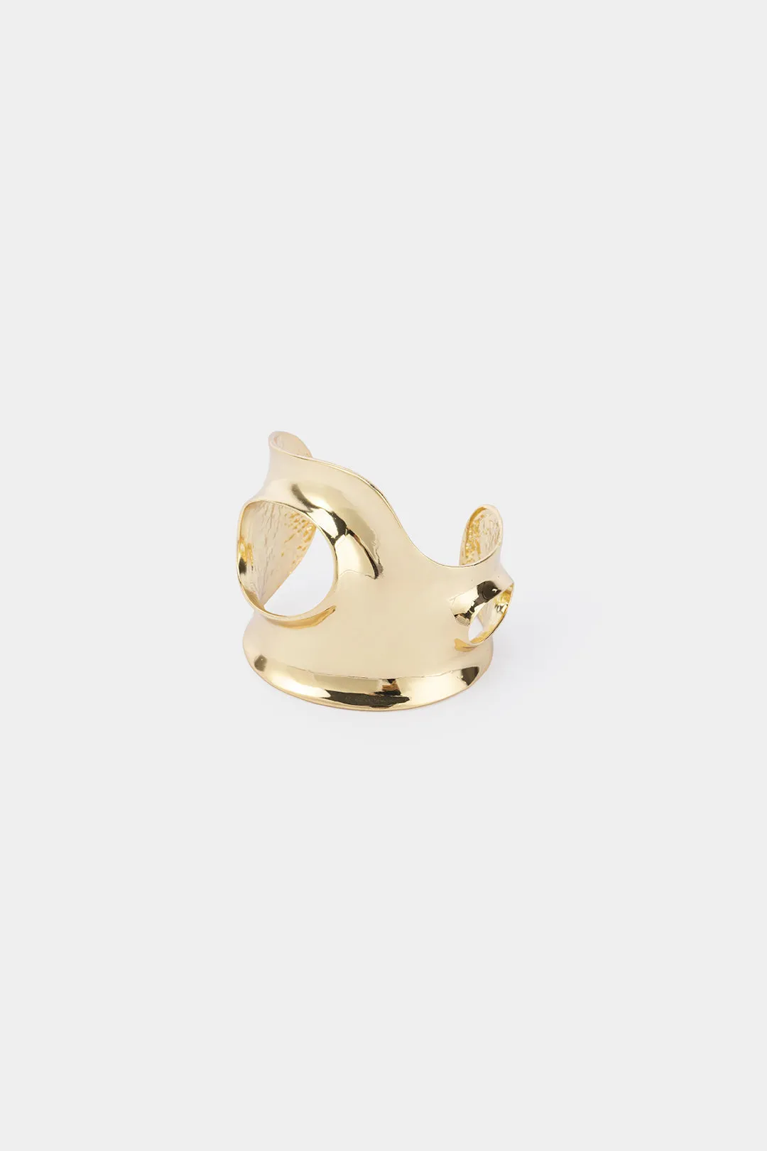 Allloy Irregular Open Bracelet sold by Micas product image thumbnail 3