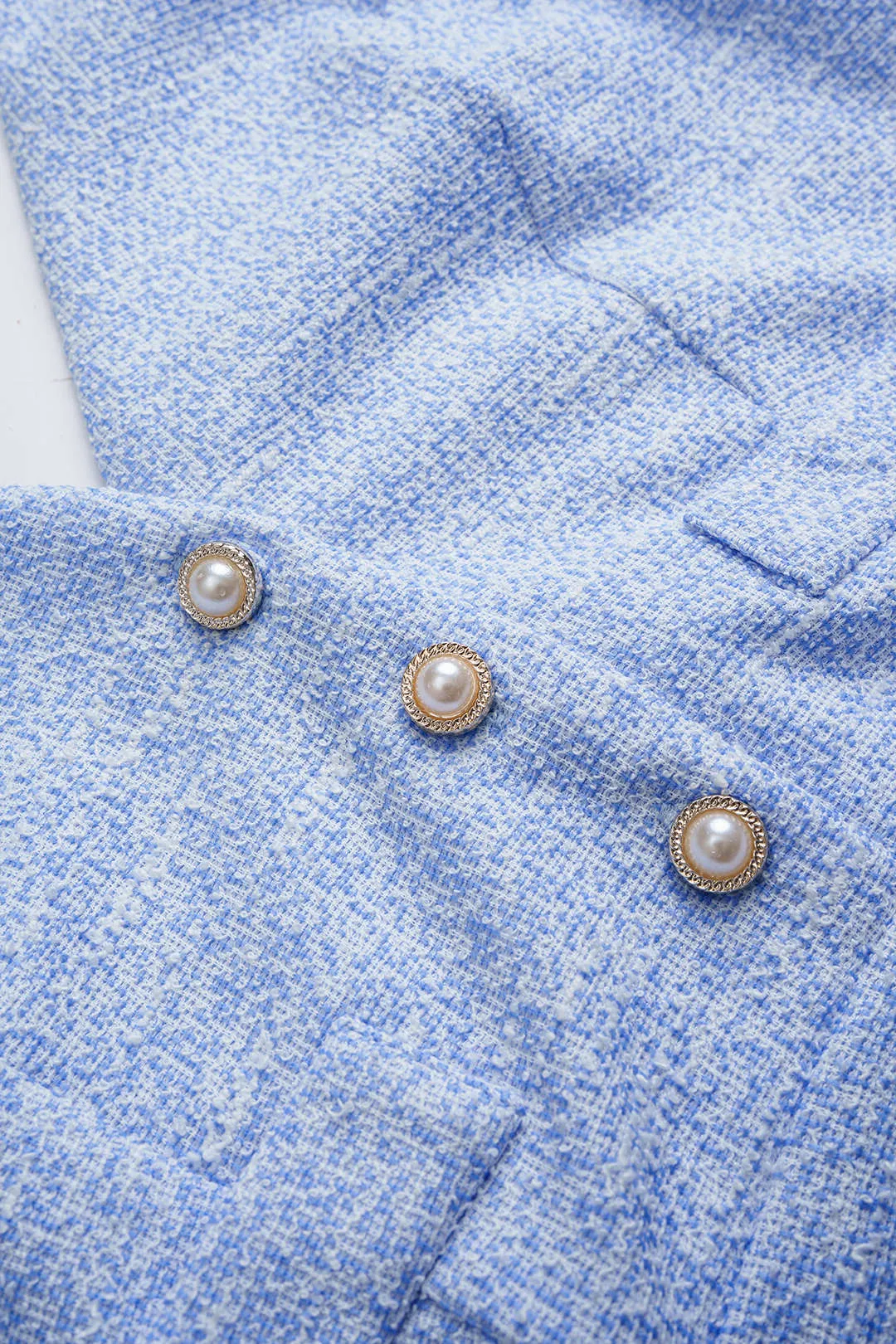 Halter V-Neck Button Sleeveless Romper sold by Micas product image thumbnail 3