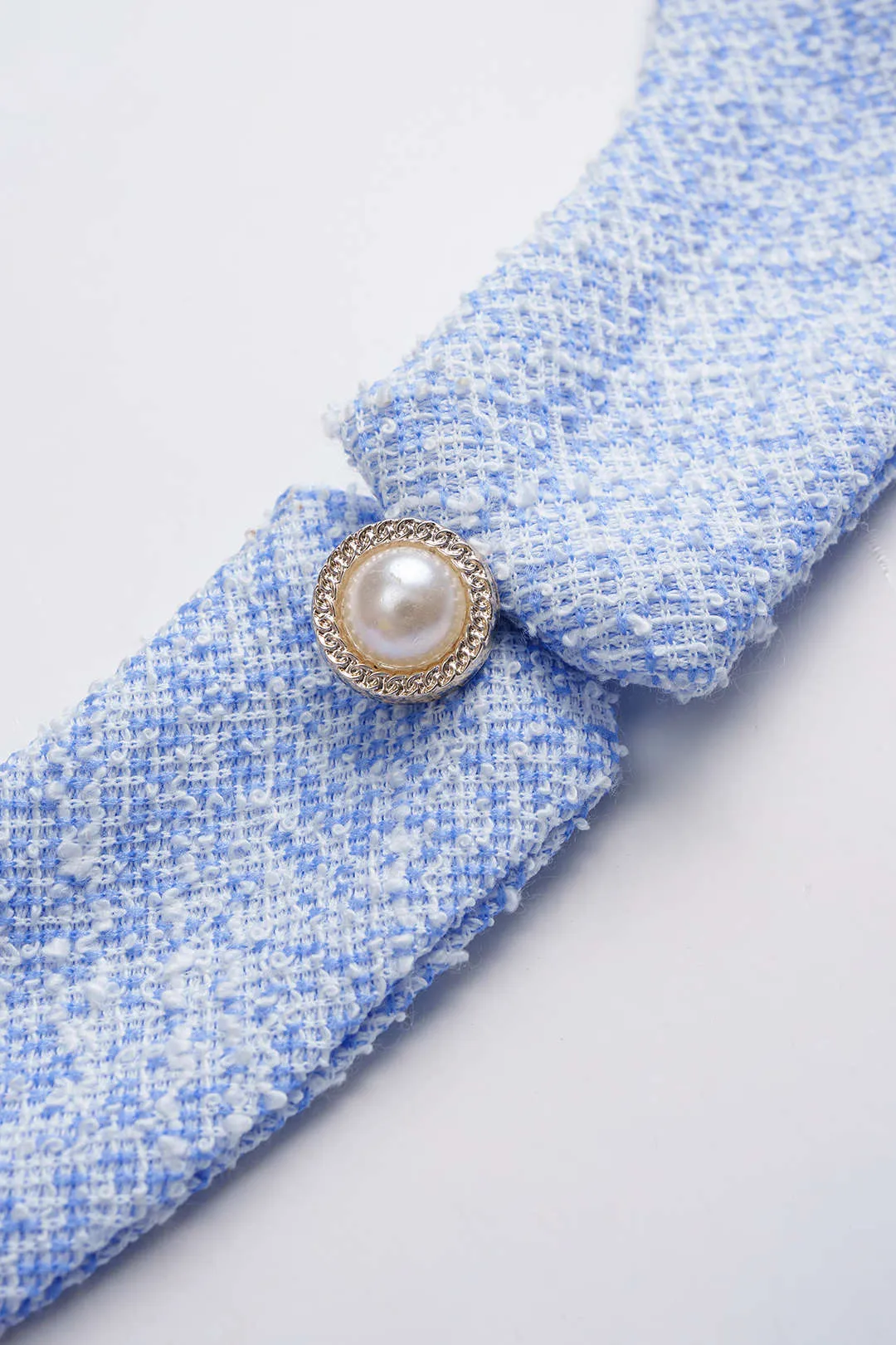 Halter V-Neck Button Sleeveless Romper sold by Micas product image thumbnail 4