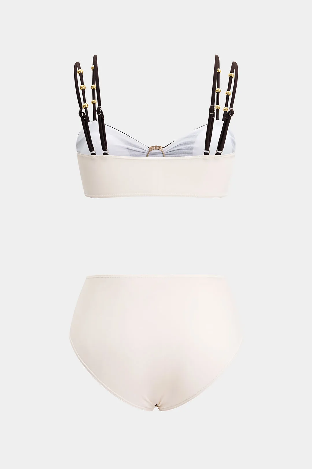 Contrast Metallic Bikini Set sold by Micas product image thumbnail 2
