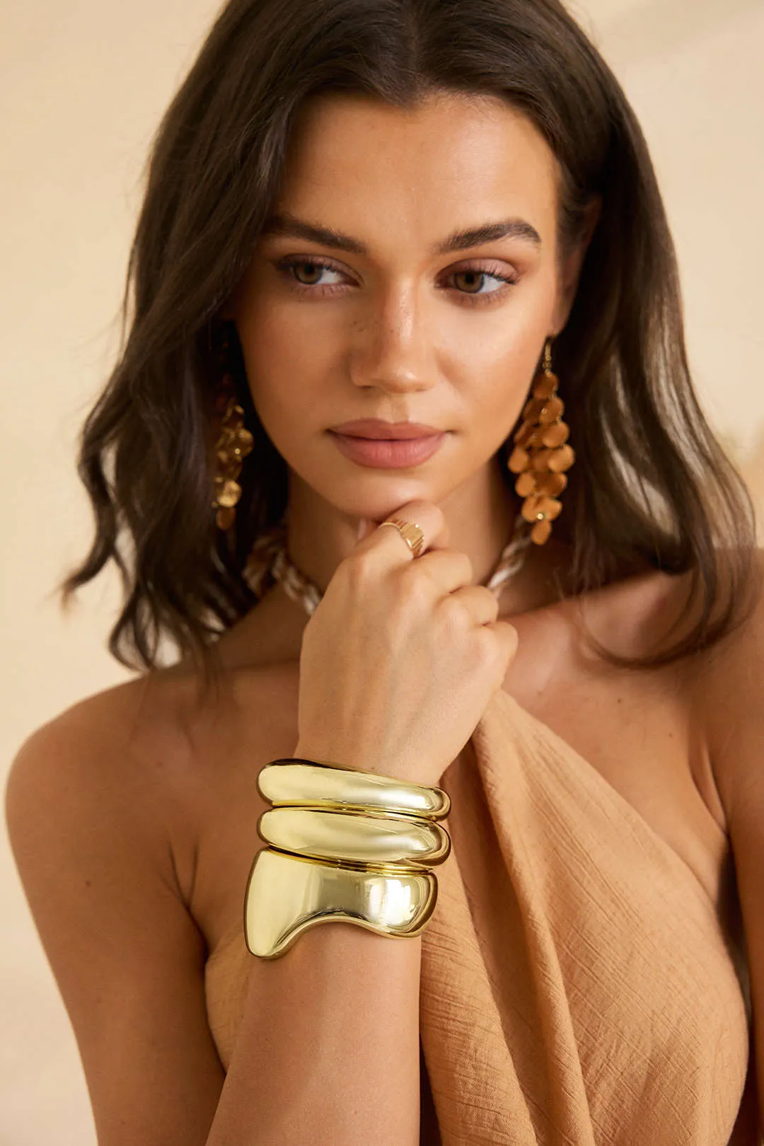 Alloy Geometric Bracelet sold by Micas product image thumbnail 4