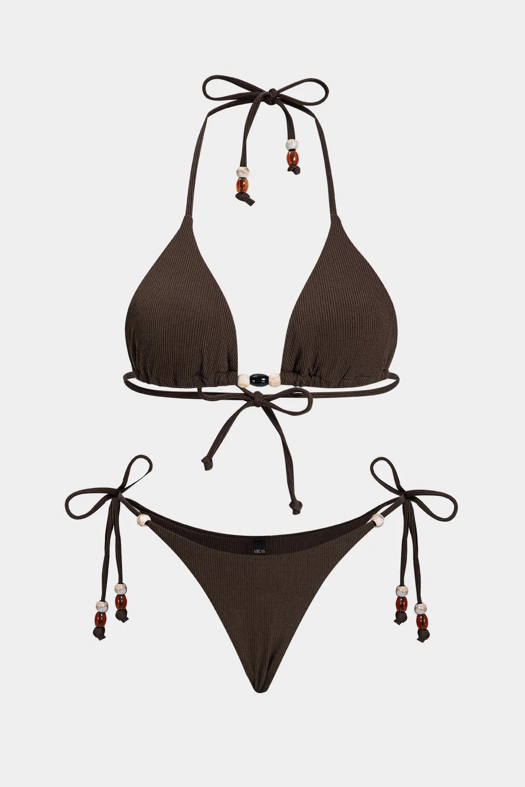 Halter Neck Tie-Up Bikini Set sold by Micas product image thumbnail 2