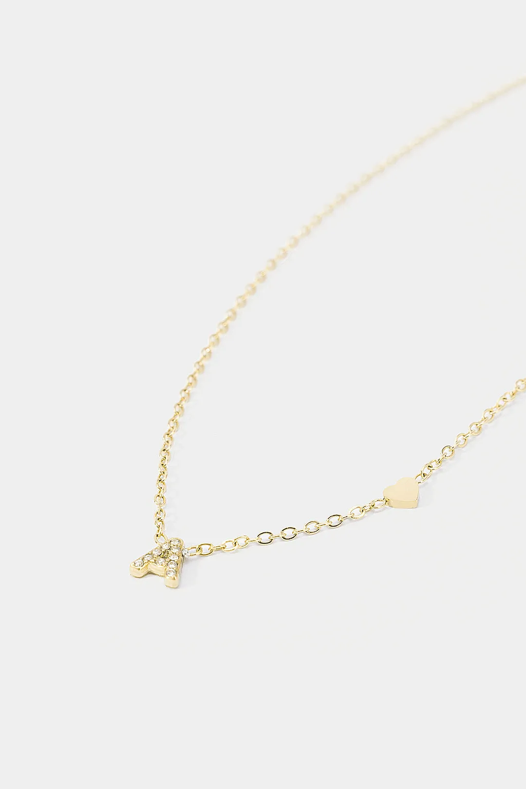 Alloy Letter Necklace sold by Micas product image thumbnail 2