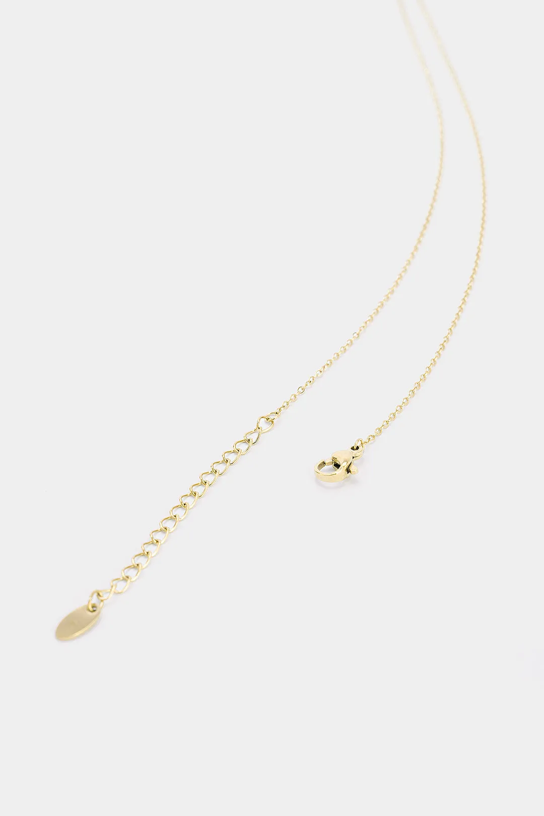 Alloy Letter Necklace sold by Micas product image thumbnail 3